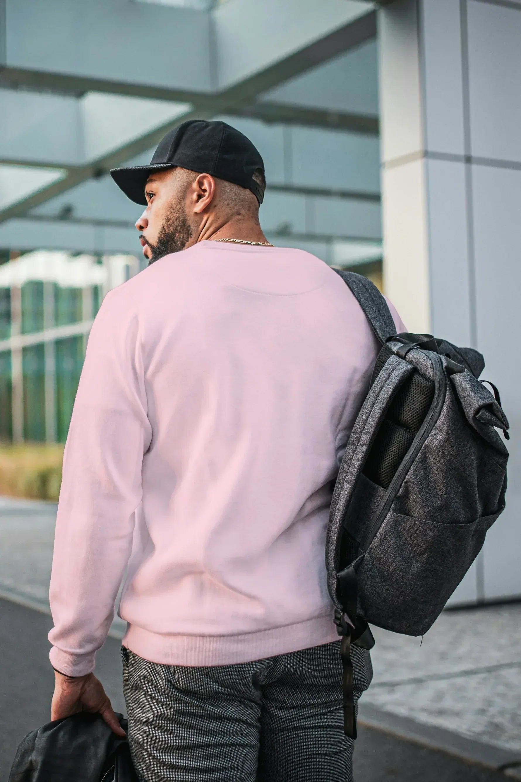 Light Pink Oversized Sweatshirt - Not So Suttle