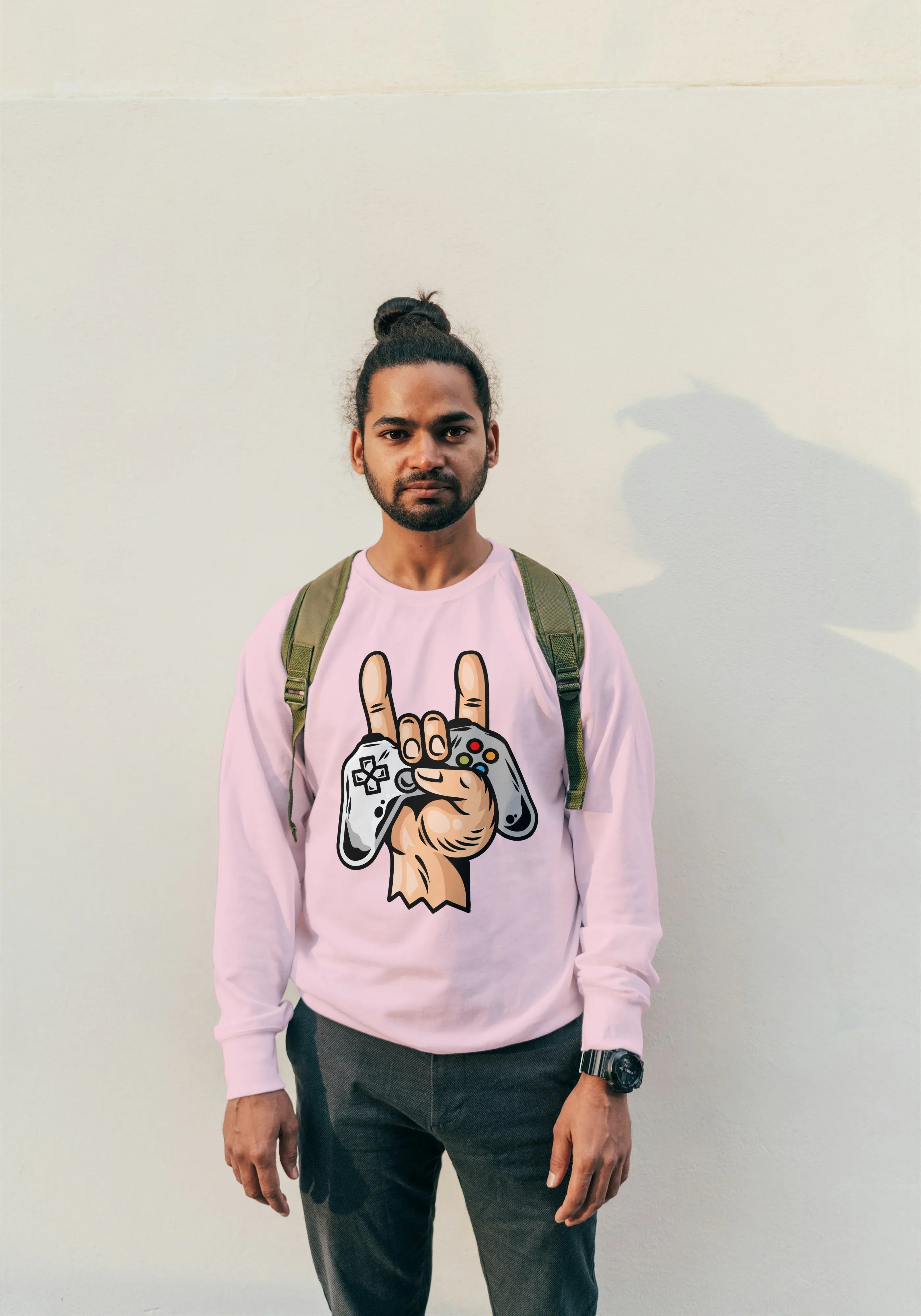 Gamer Graphic Sweatshirt for Men - Not So Suttle