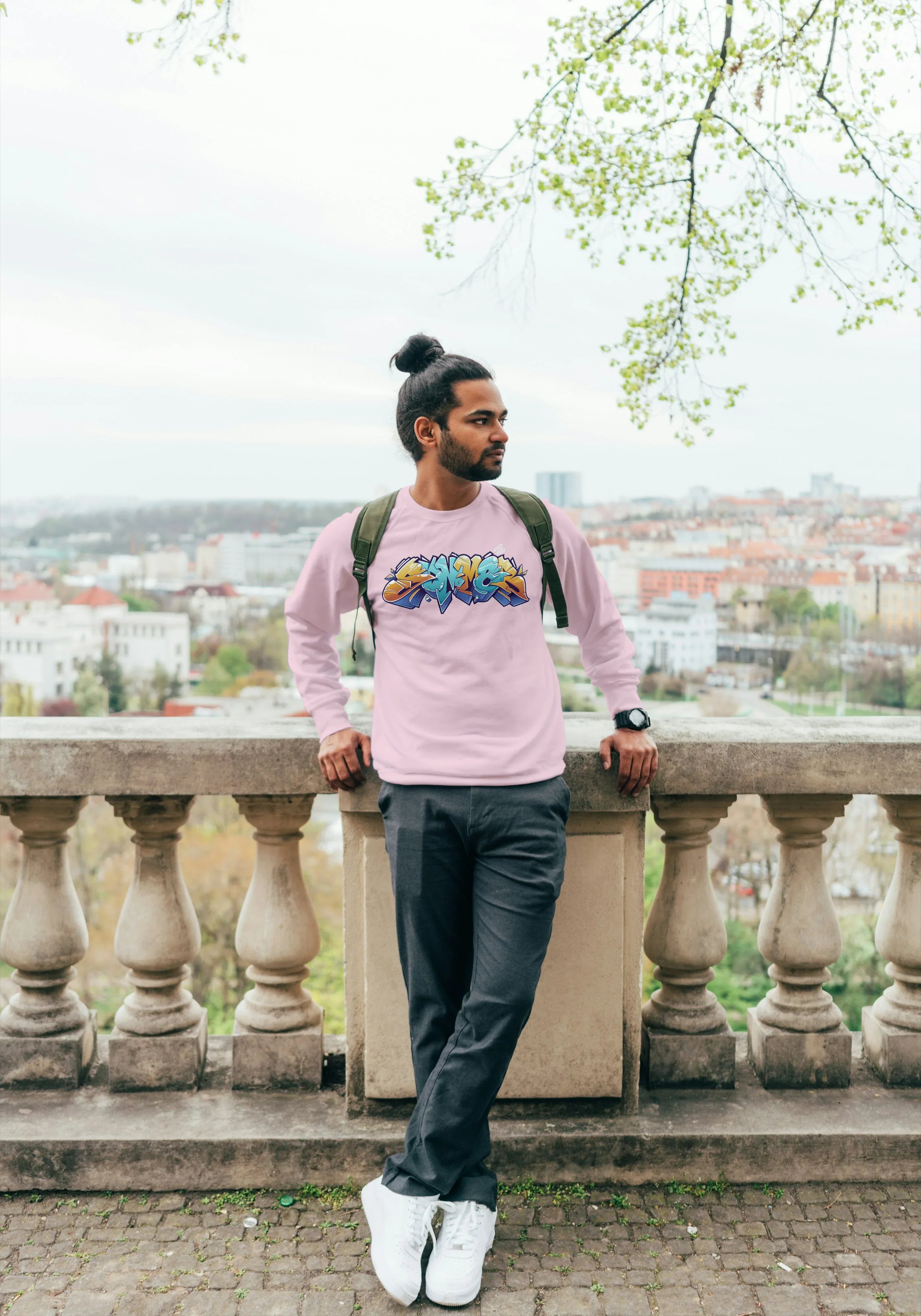 Summer Graphic Sweatshirt for Men - Not So Suttle