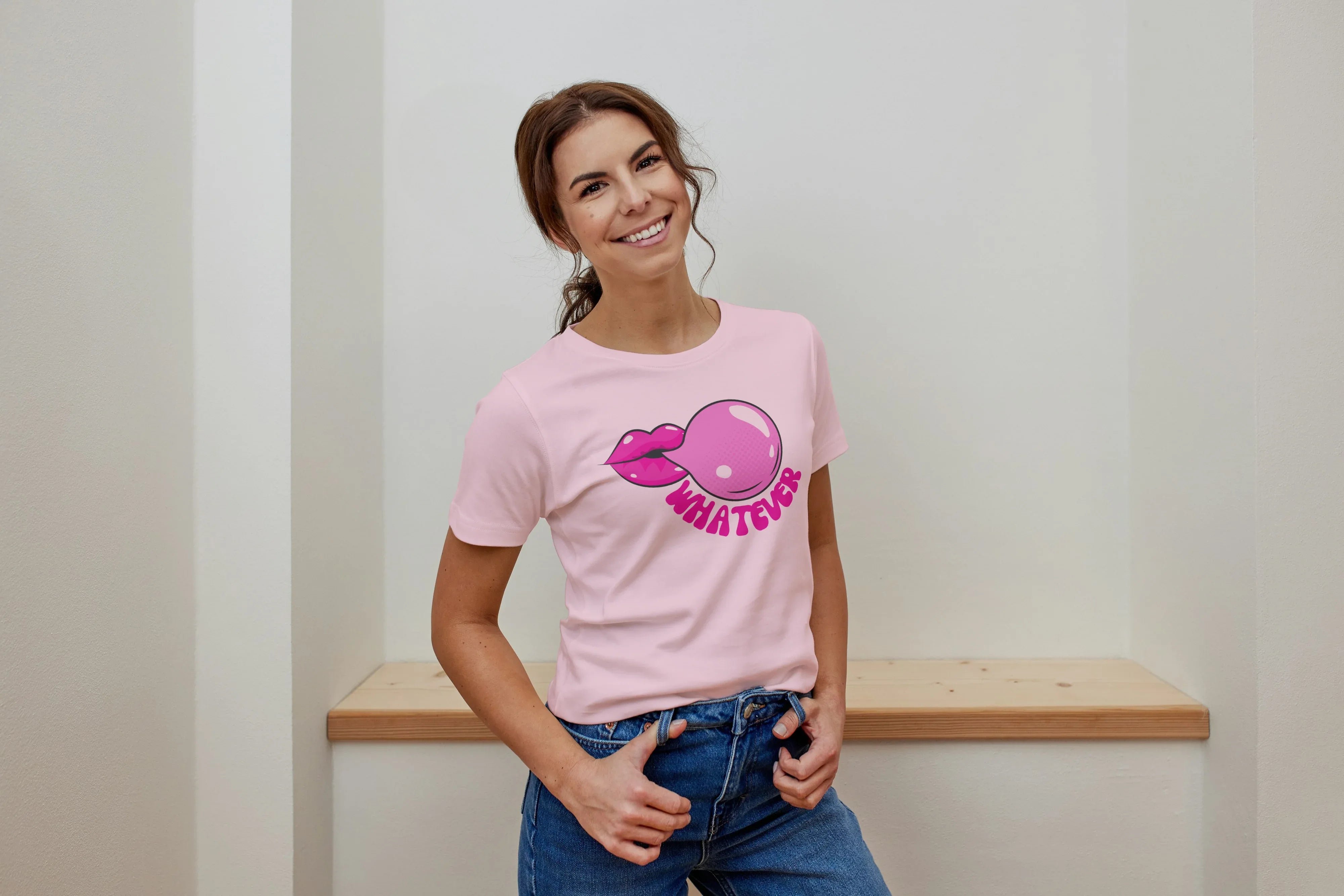 Whatever Graphic Classic T-Shirt for Women - Not So Suttle