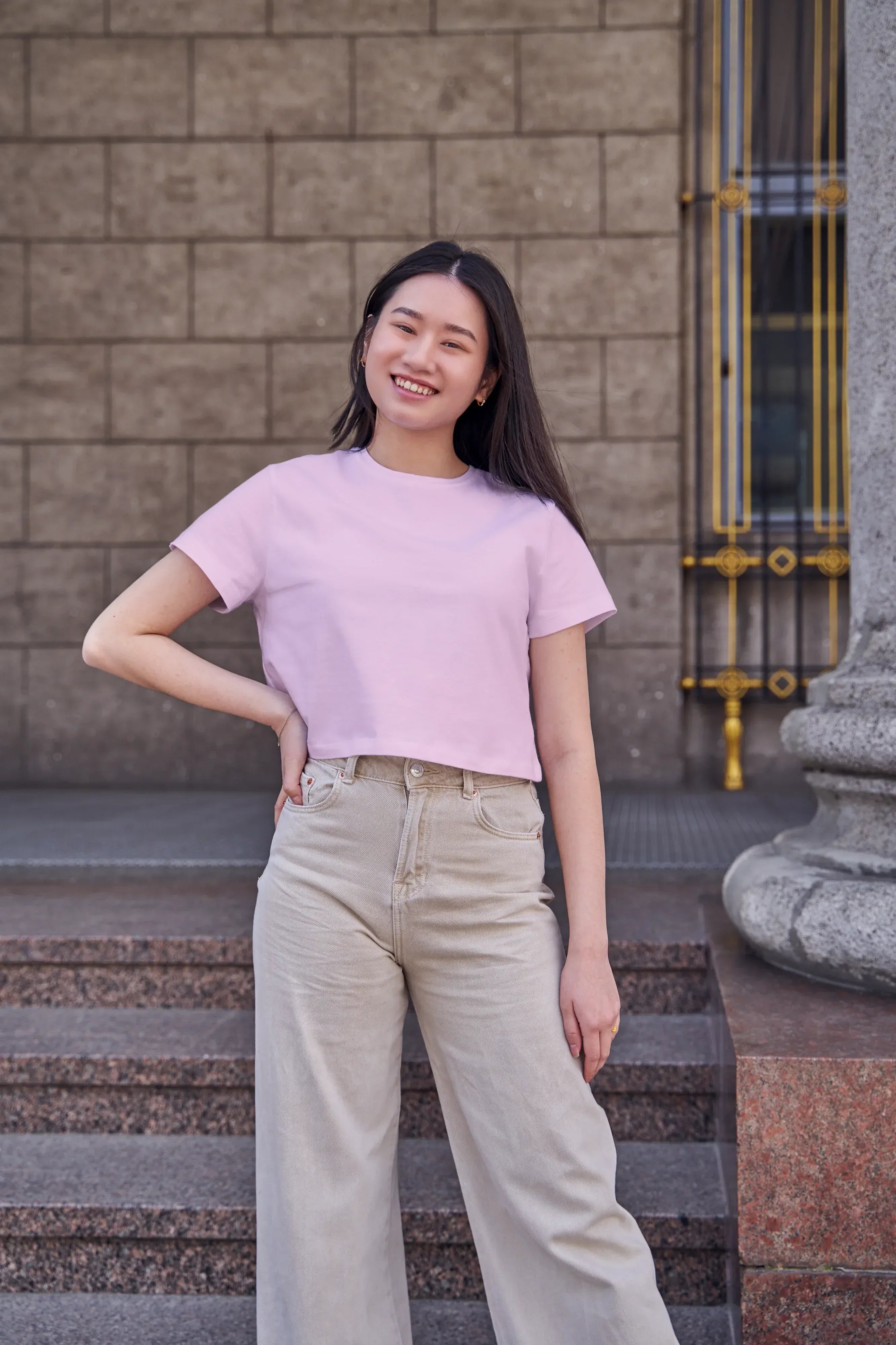 Baby Pink Crop Top - Not So Suttle