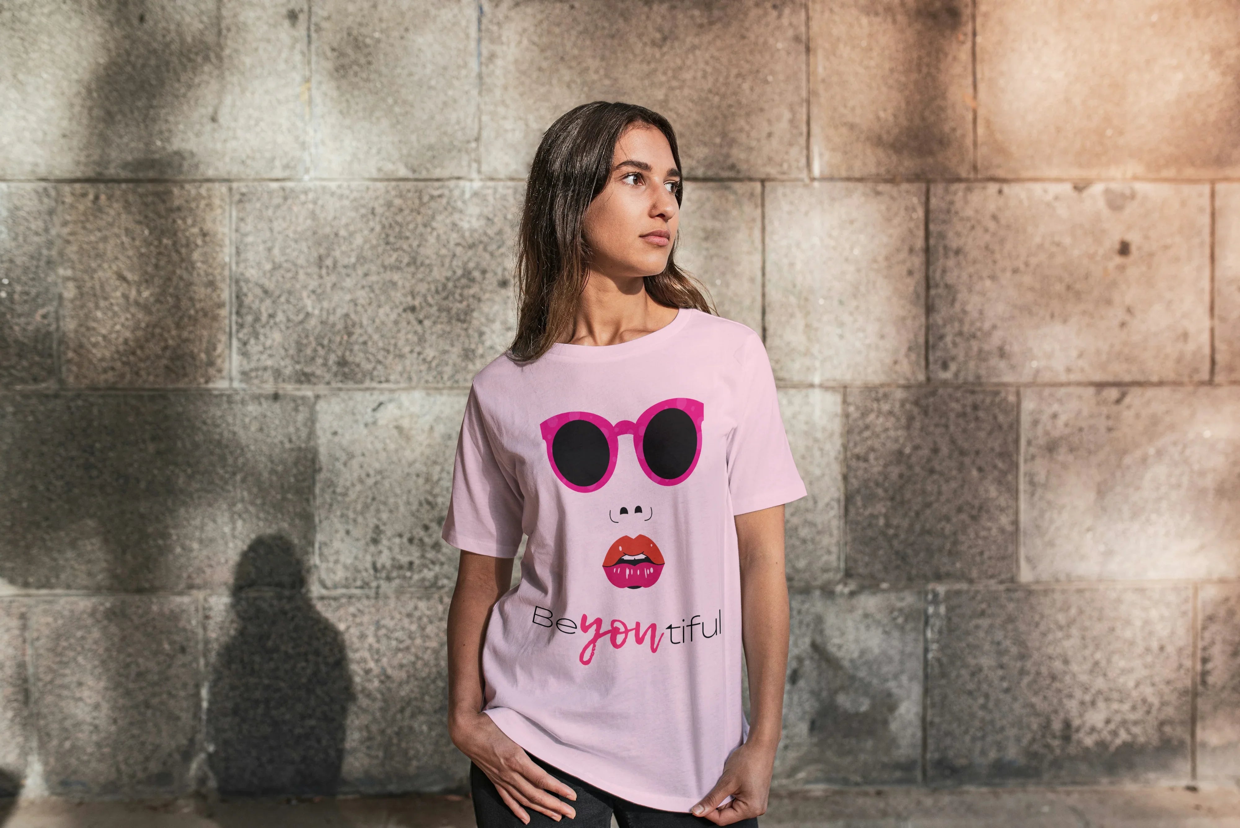 BeYoutiful Graphic Oversized Classic T-Shirt for Women - Not So Suttle