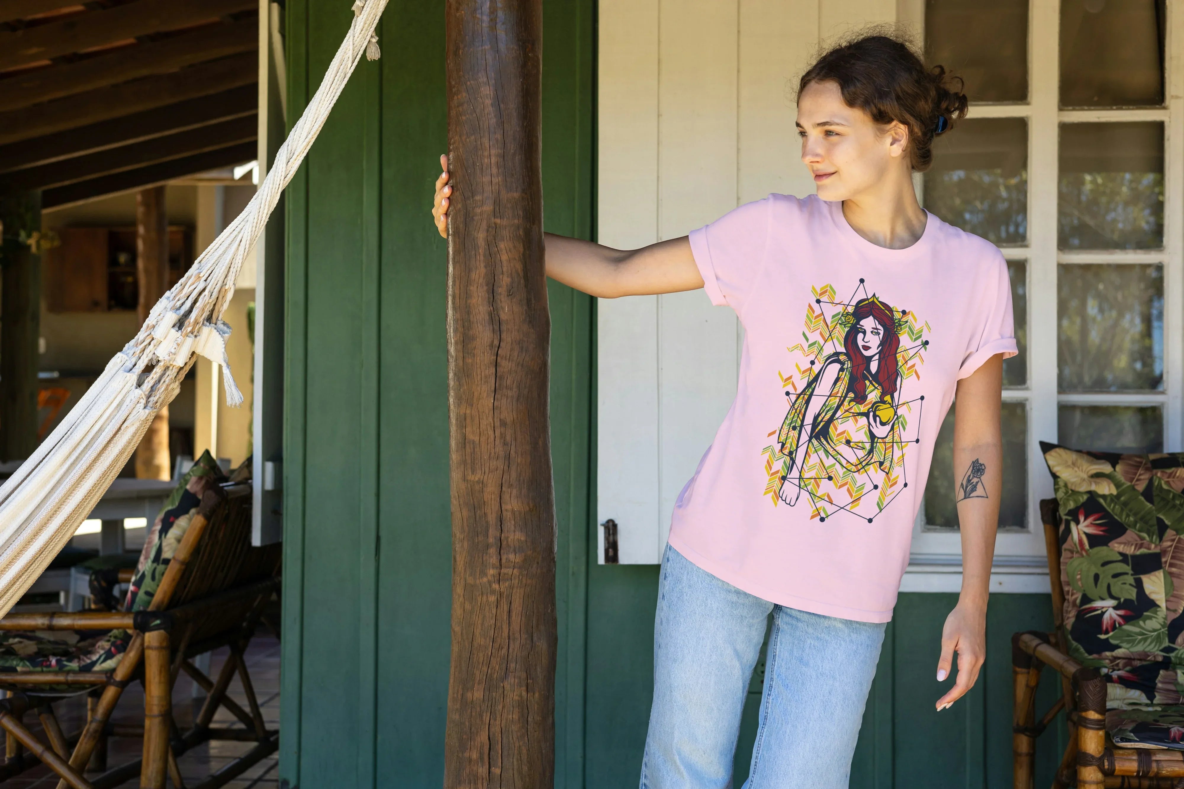 Graphic Oversized Classic T-Shirt for Women - Not So Suttle