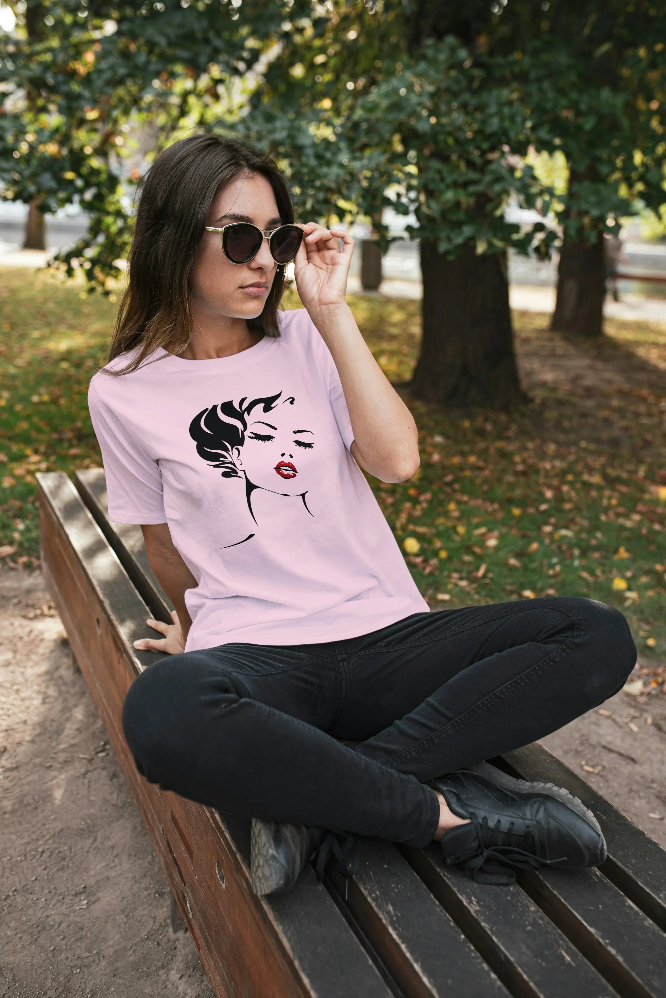 Retro Graphic Oversized Classic T-Shirt for Women - Not So Suttle