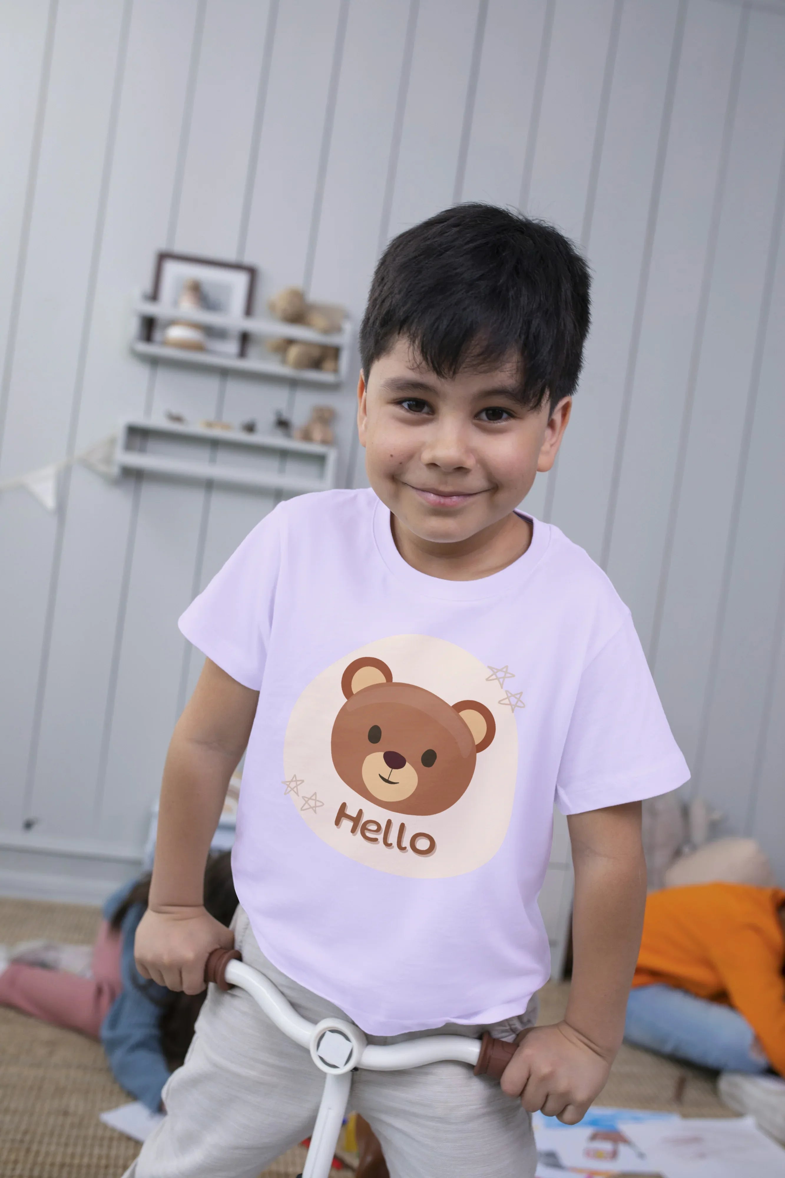 Hello Graphics T-Shirt for Boys - Not So Suttle