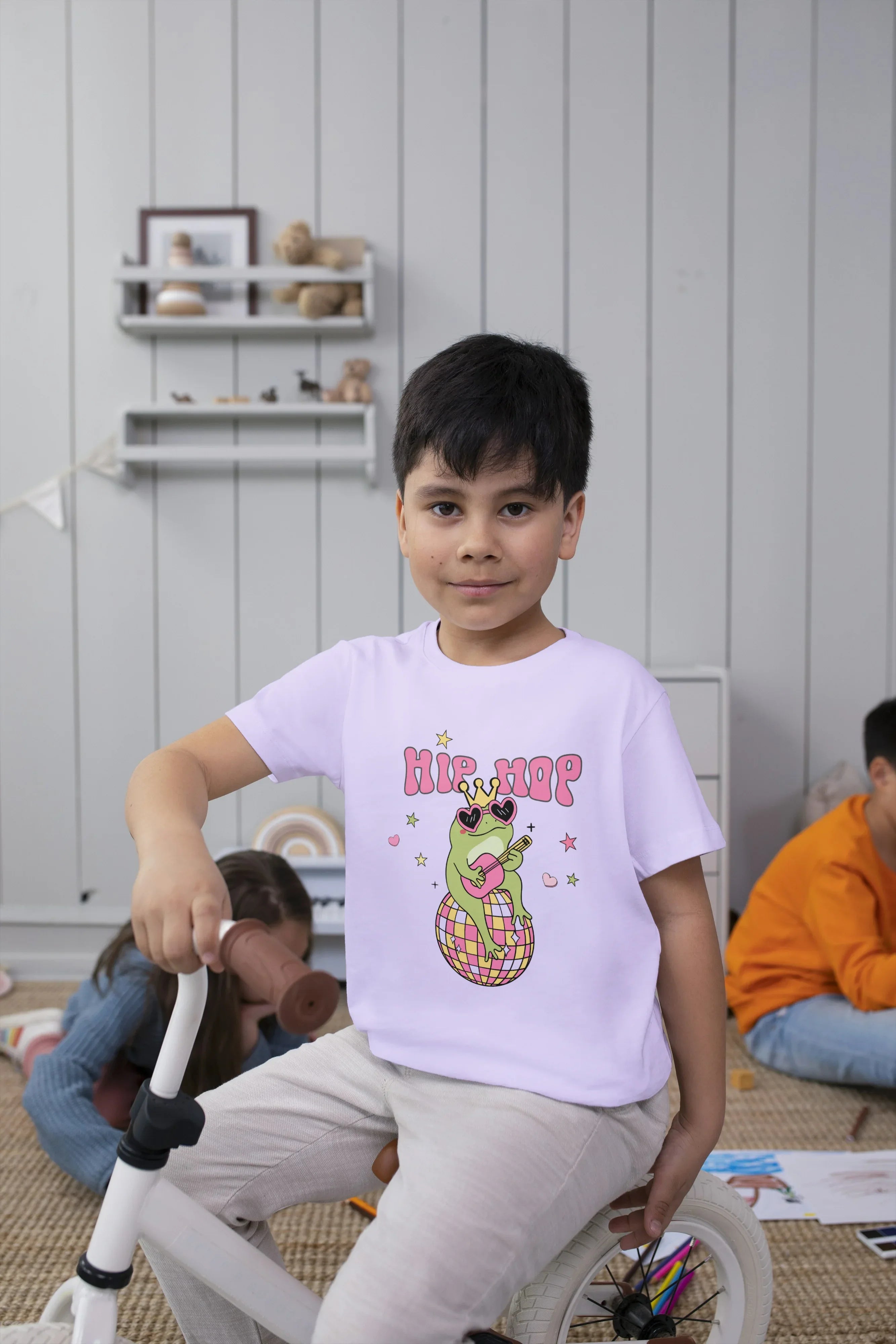 Hip Hop Graphics T-Shirt for Boys - Not So Suttle