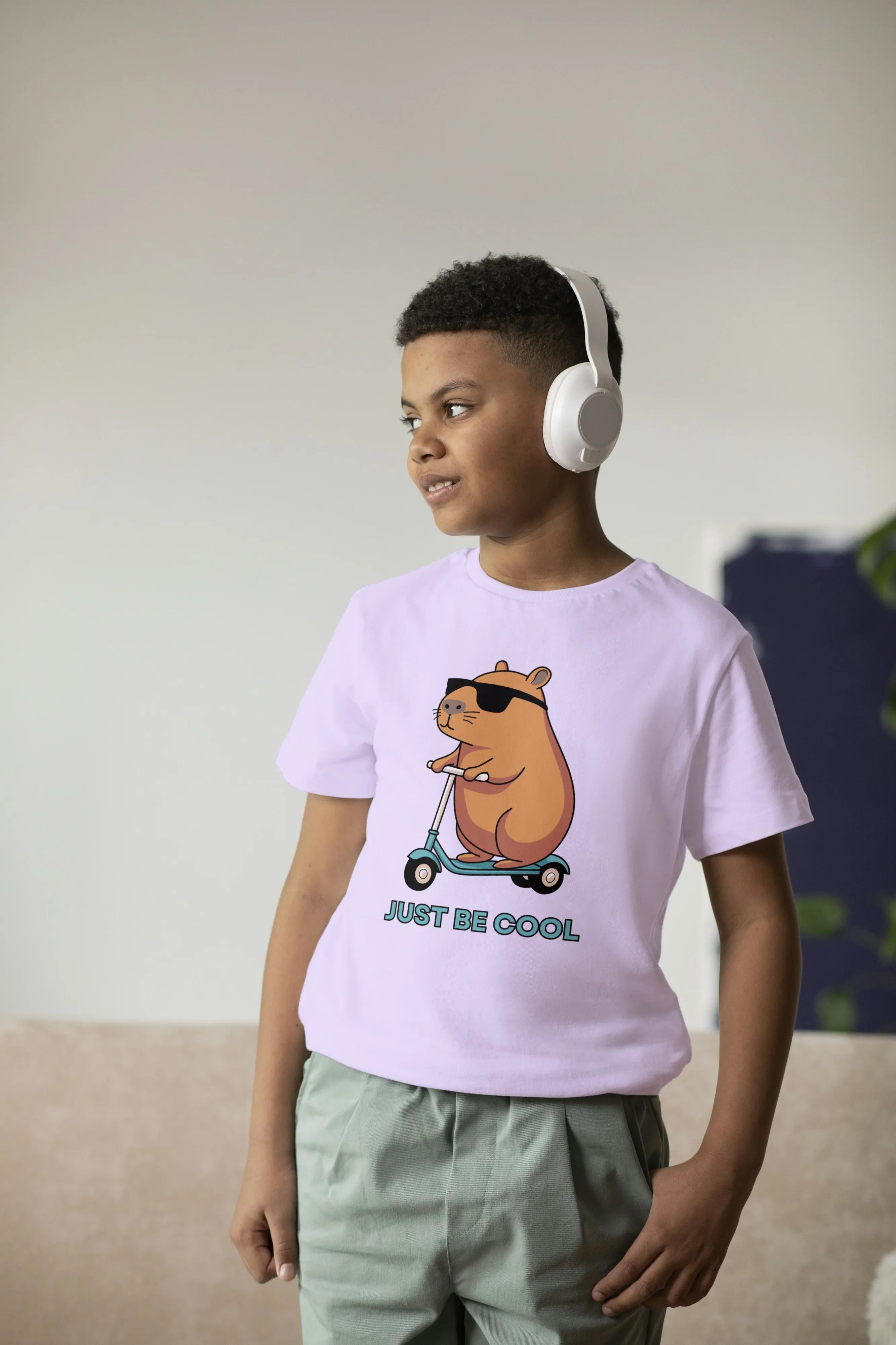 Just Be Cool Graphics T-Shirt for Boys - Not So Suttle
