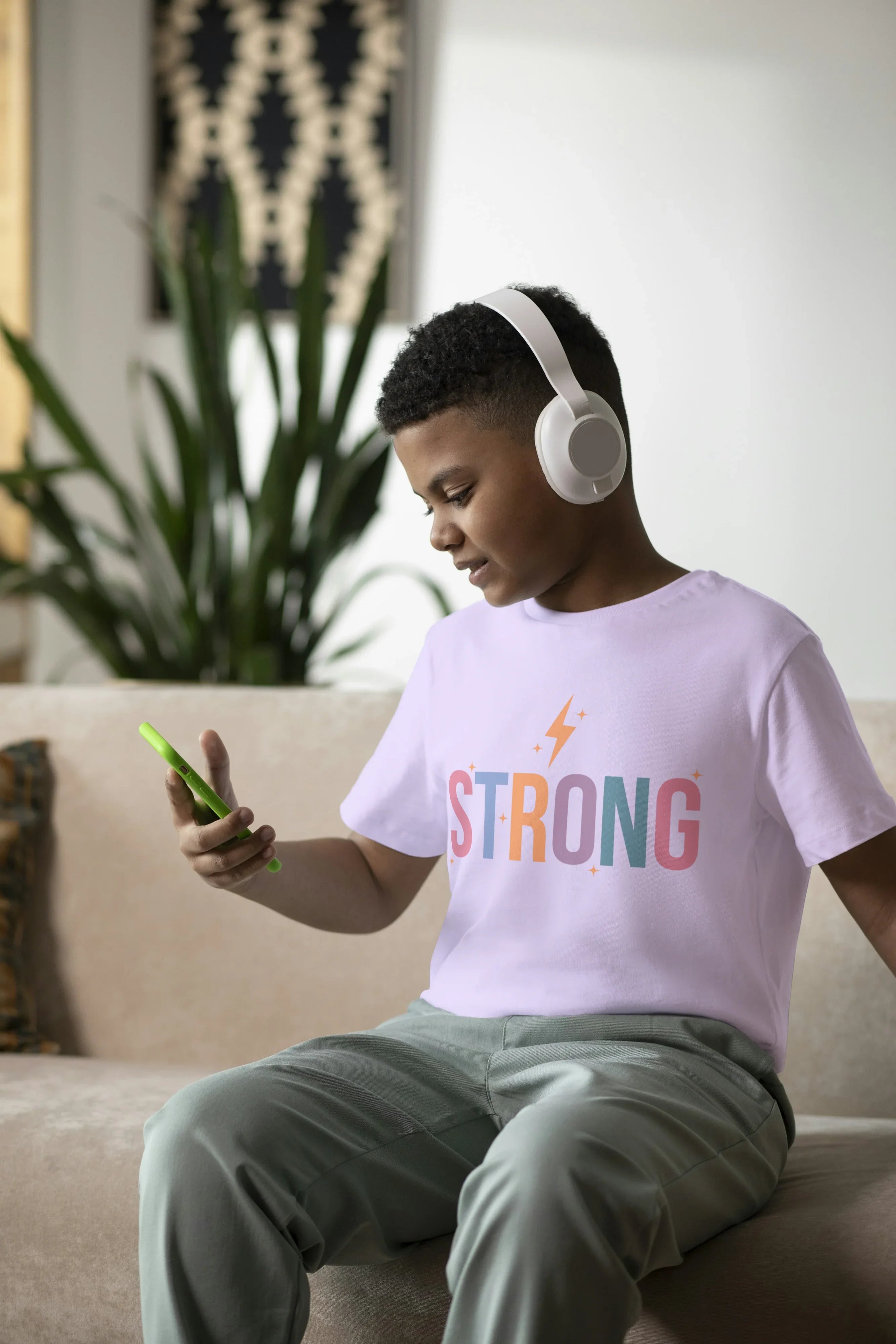 Strong Graphics T-Shirt for Boys - Not So Suttle