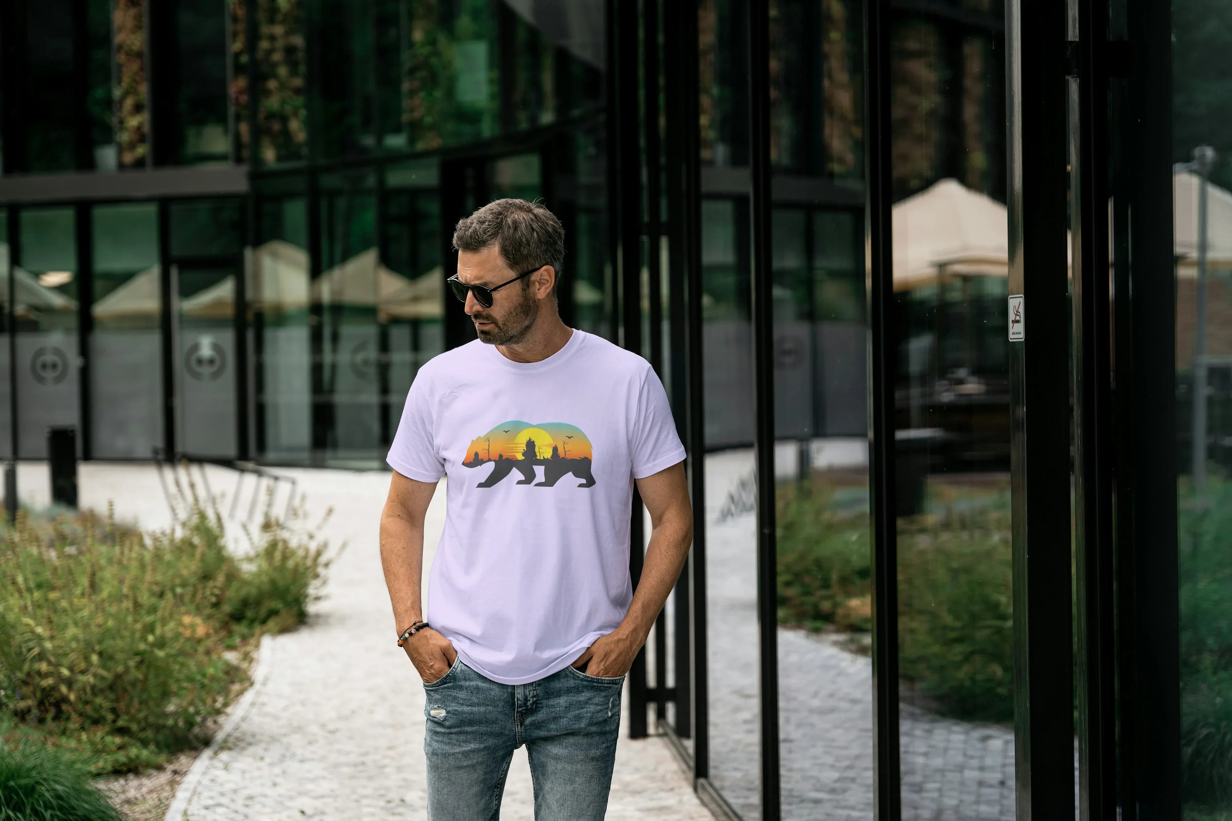 Travel Bear Classic Crew T-Shirt for Mendes - Not So Suttle