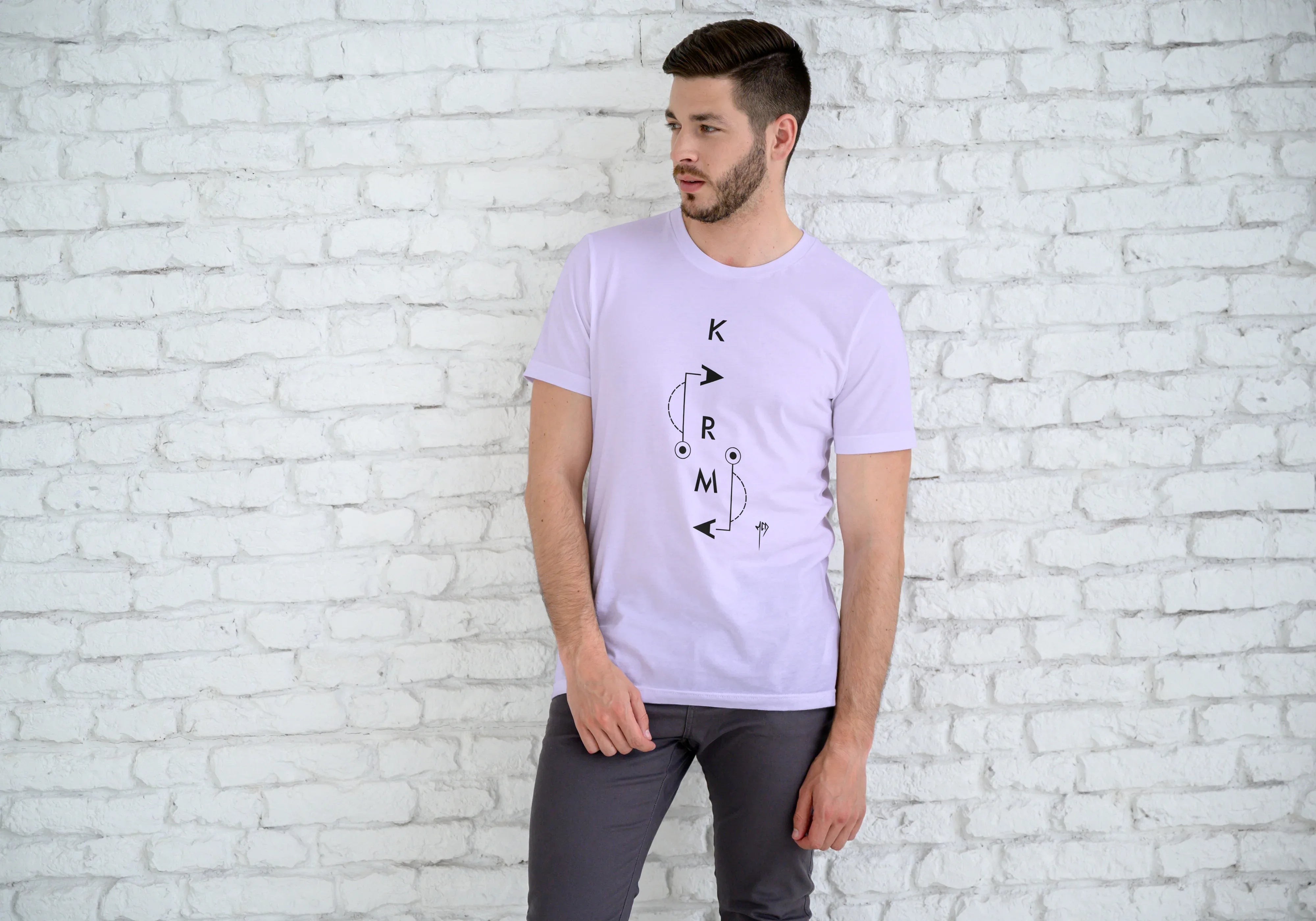 Karma Graphic T-Shirt for Men - Not So Suttle