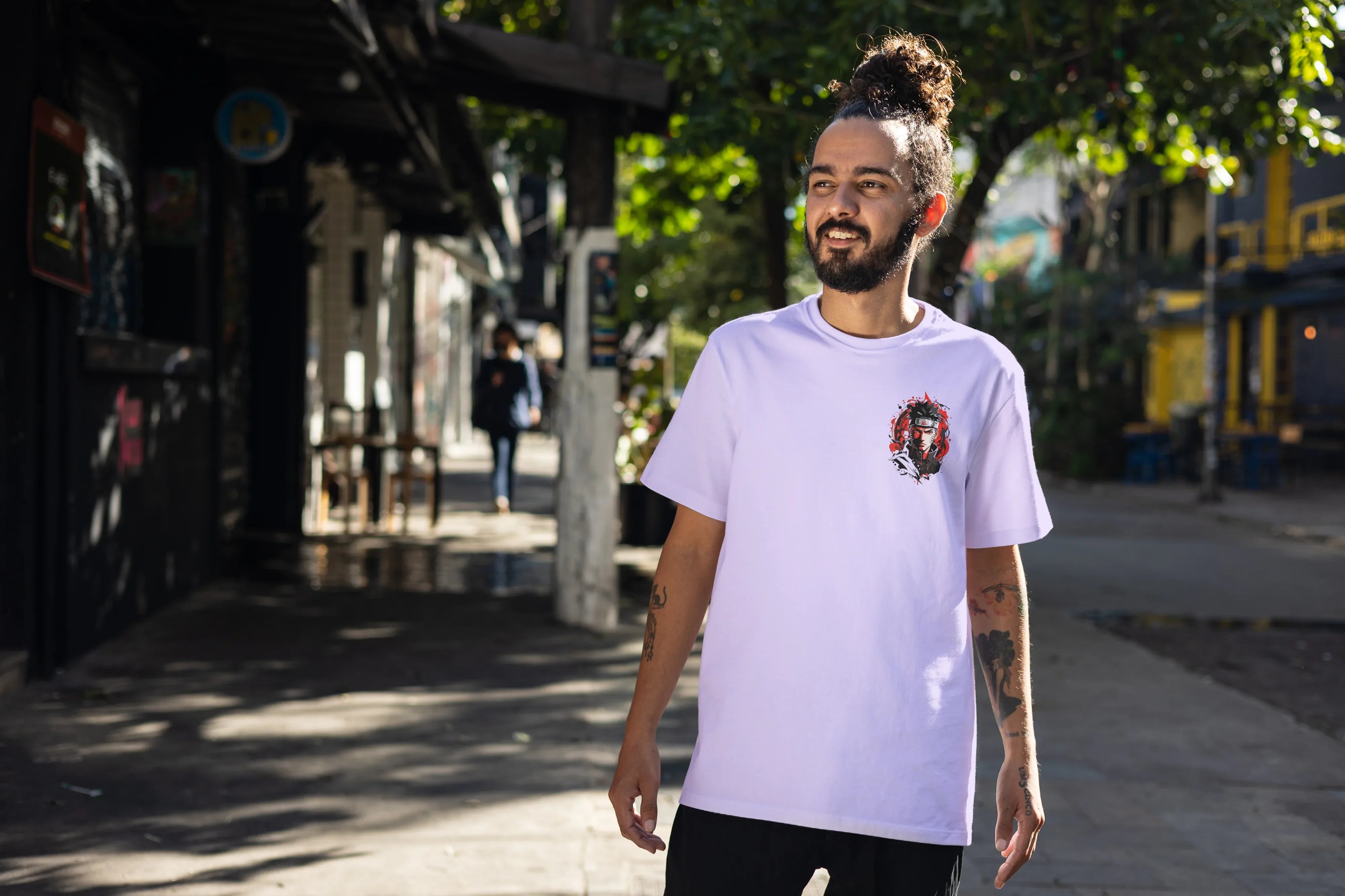 Anime Graphic Oversized Classic T-Shirt for Men - Not So Suttle