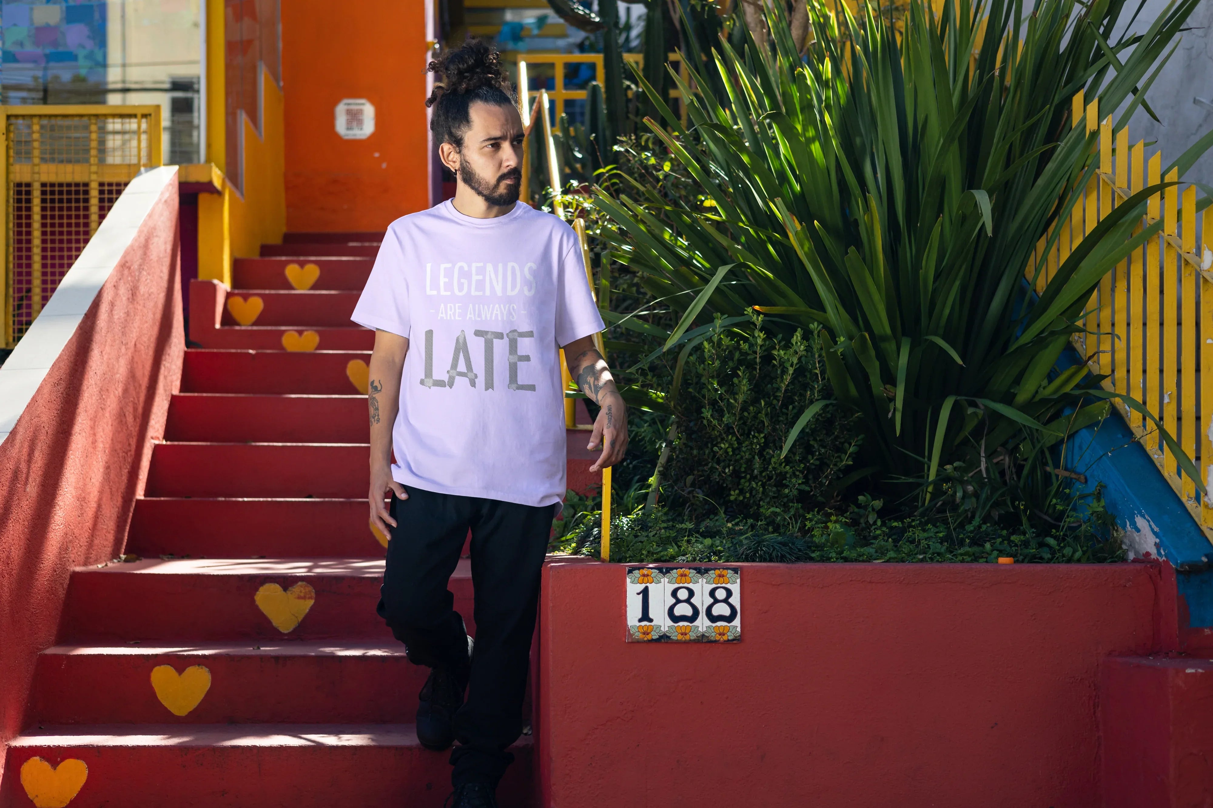 Legends are Always Late Graphic Oversized Classic T-Shirt for Men - Not So Suttle