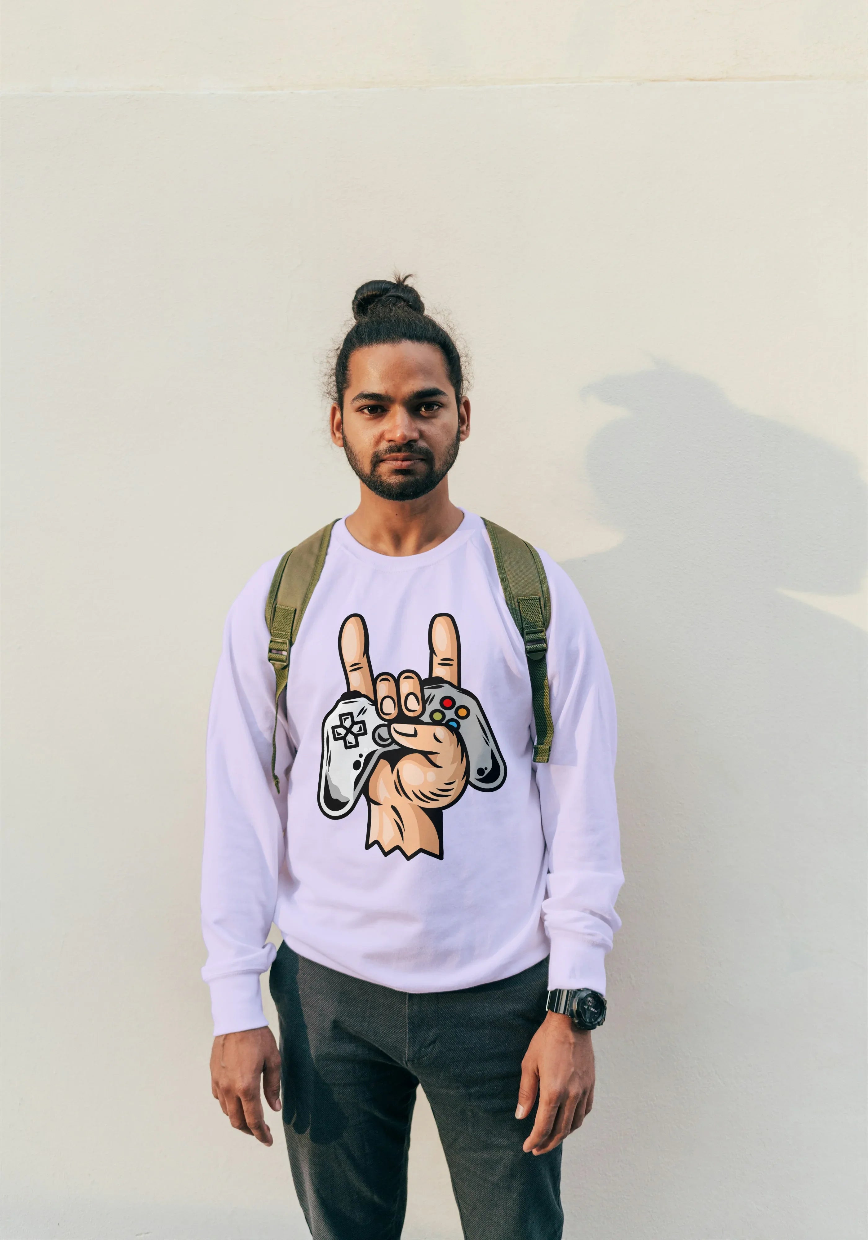 Gamer Graphic Sweatshirt for Men - Not So Suttle