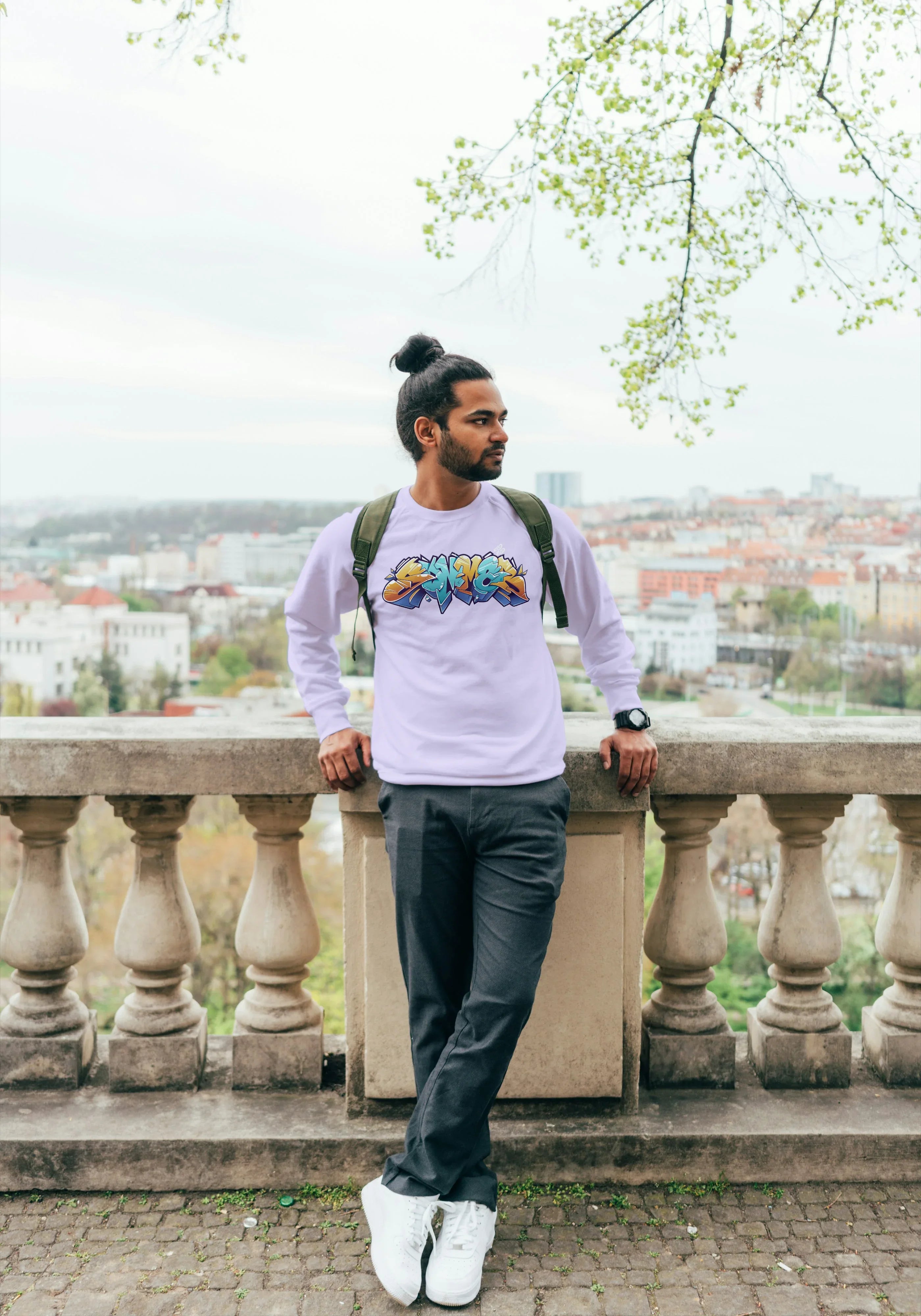 Summer Graphic Sweatshirt for Men - Not So Suttle