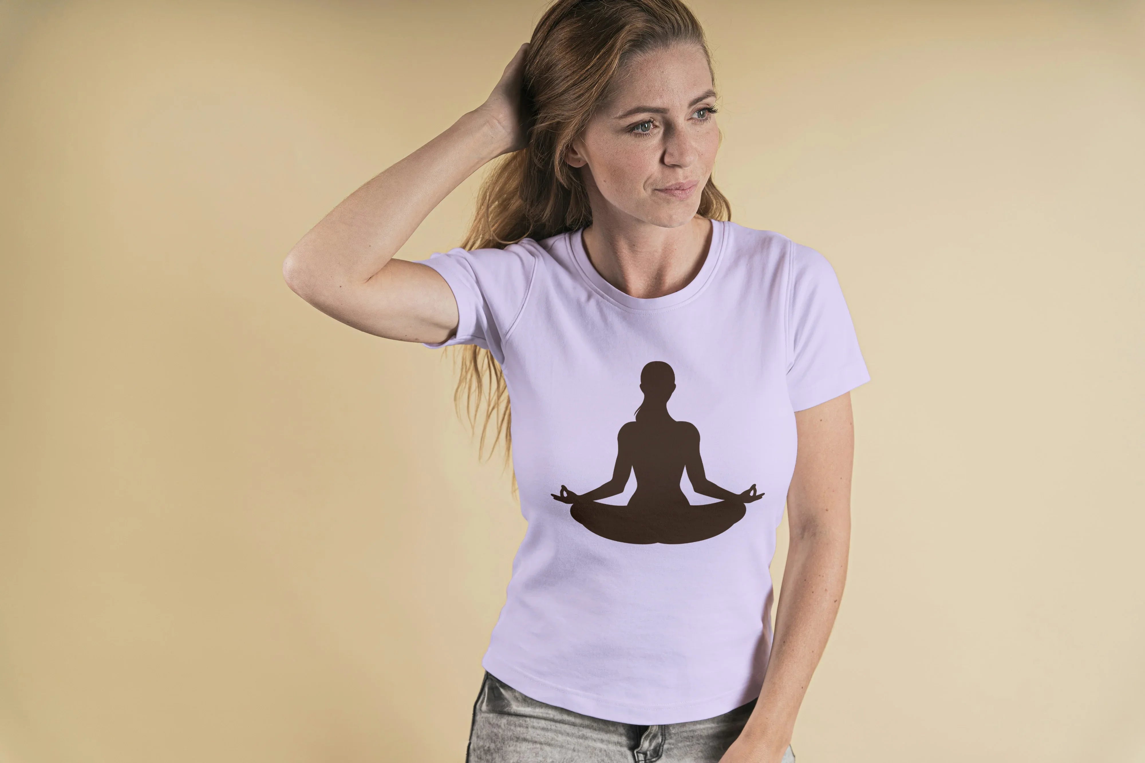 Yoga Graphic Classic T-Shirt for Women - Not So Suttle