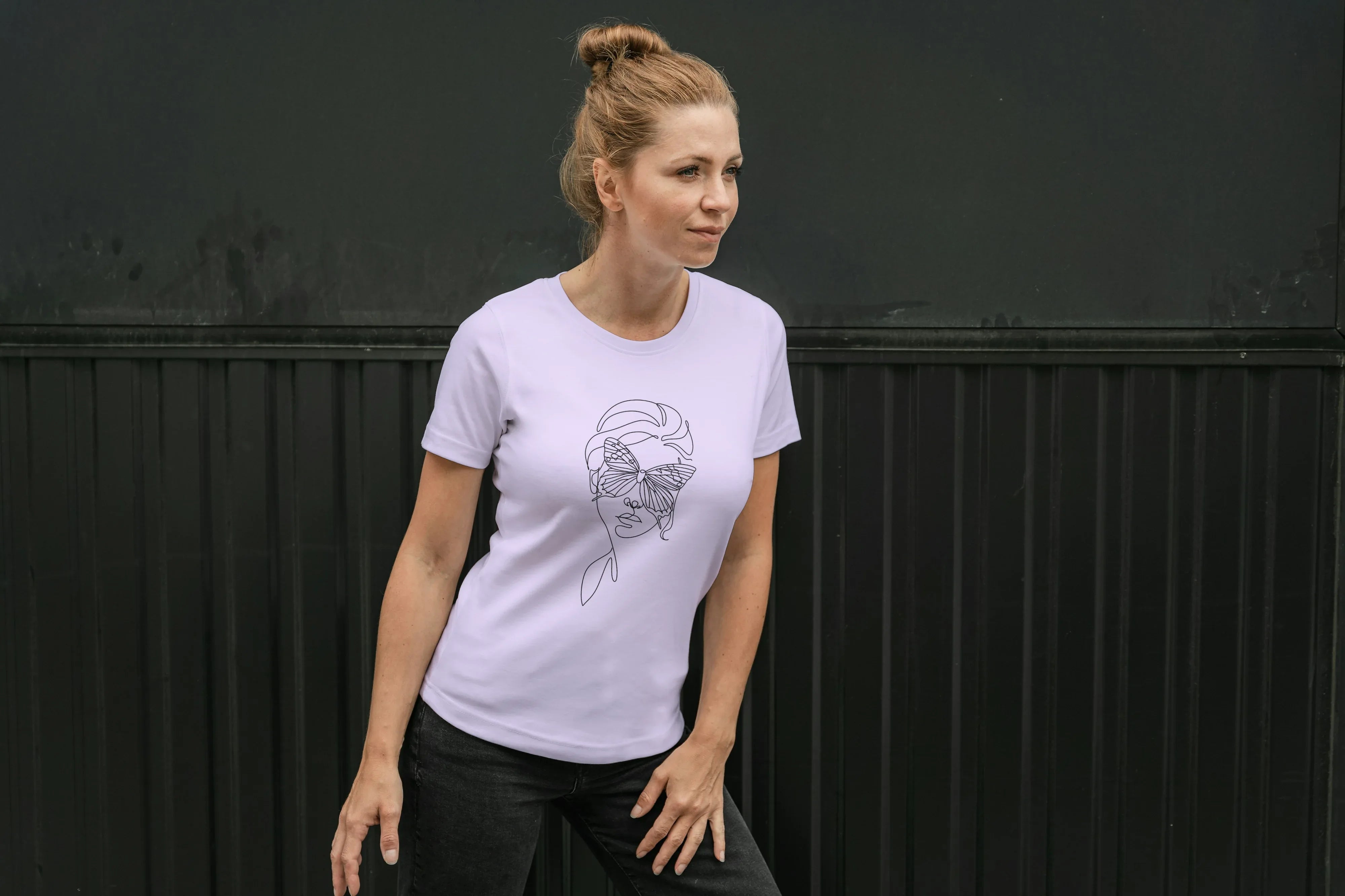 Sketch Graphic Classic T-Shirt for Women - Not So Suttle