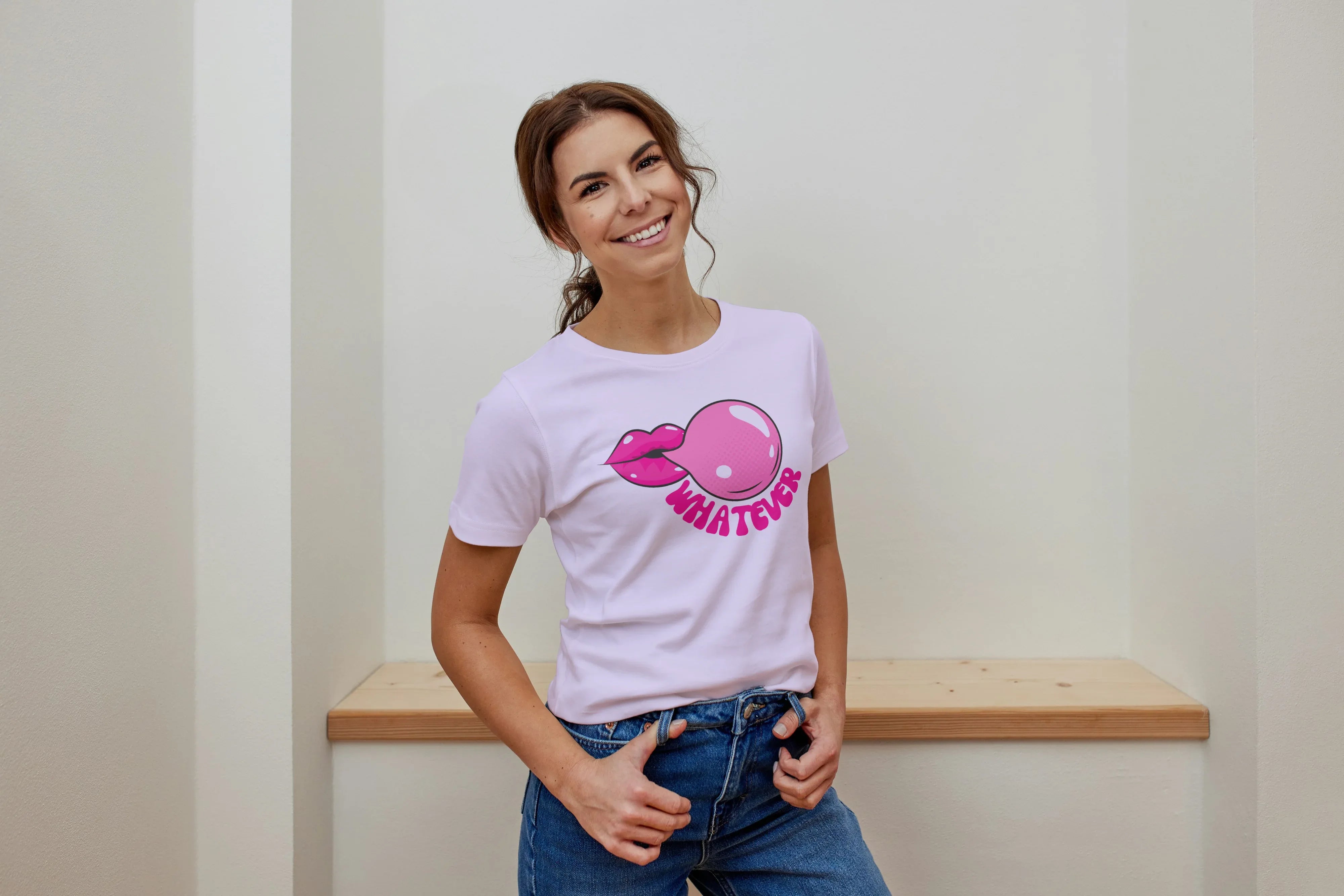 Whatever Graphic Classic T-Shirt for Women - Not So Suttle