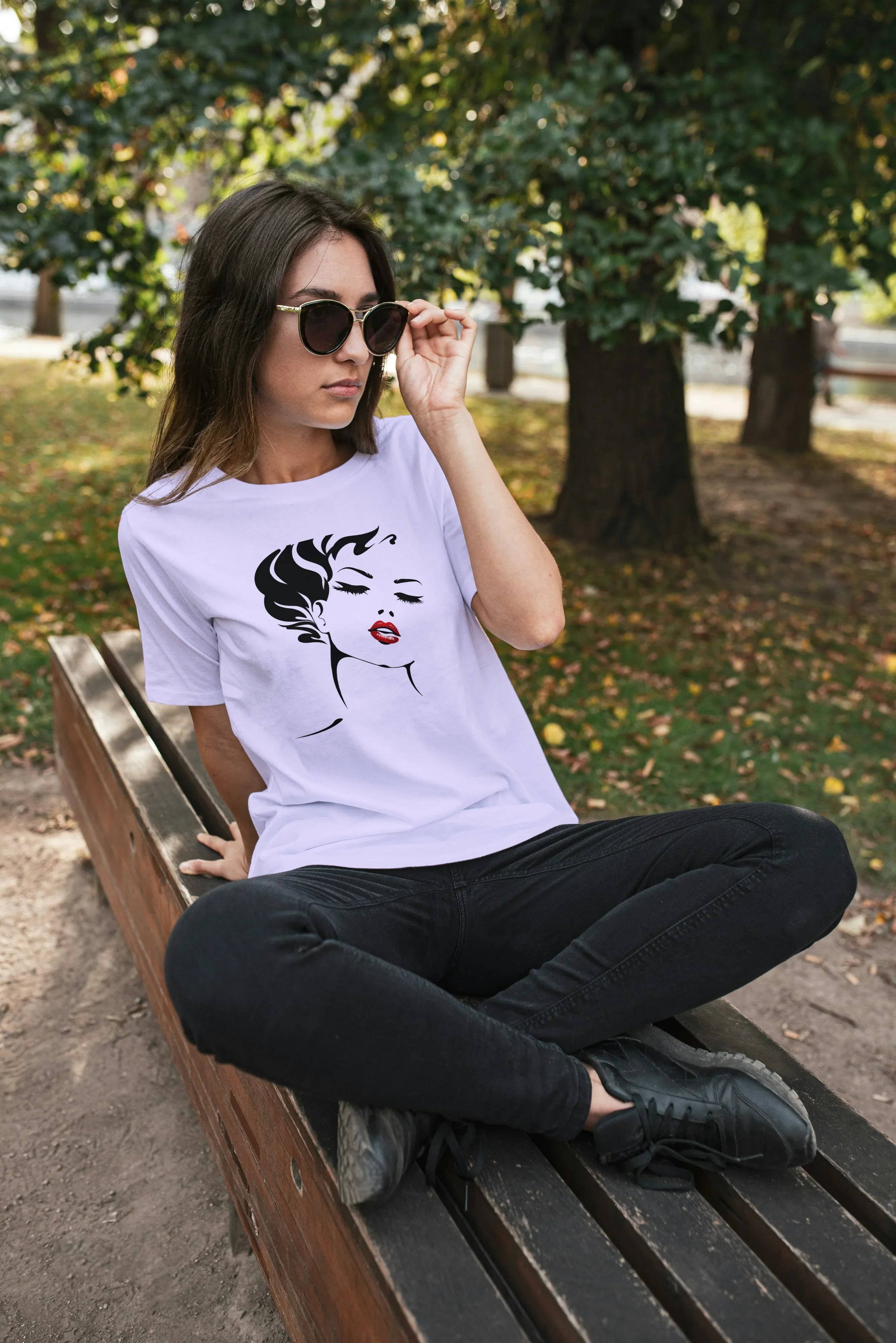 Retro Graphic Oversized Classic T-Shirt for Women - Not So Suttle