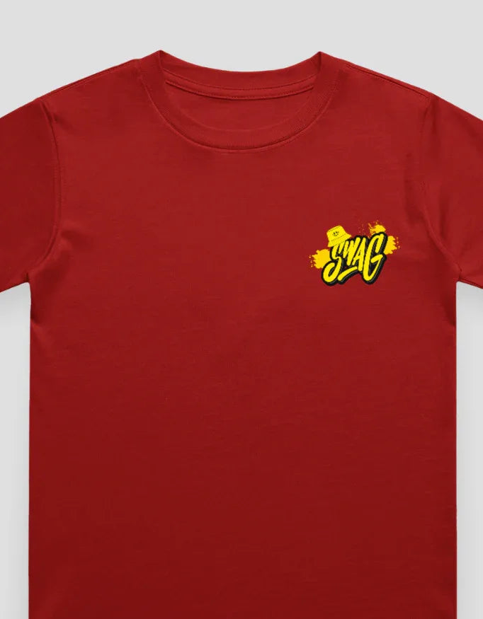 Swag Graphic T-Shirt for Boys - Not So Suttle