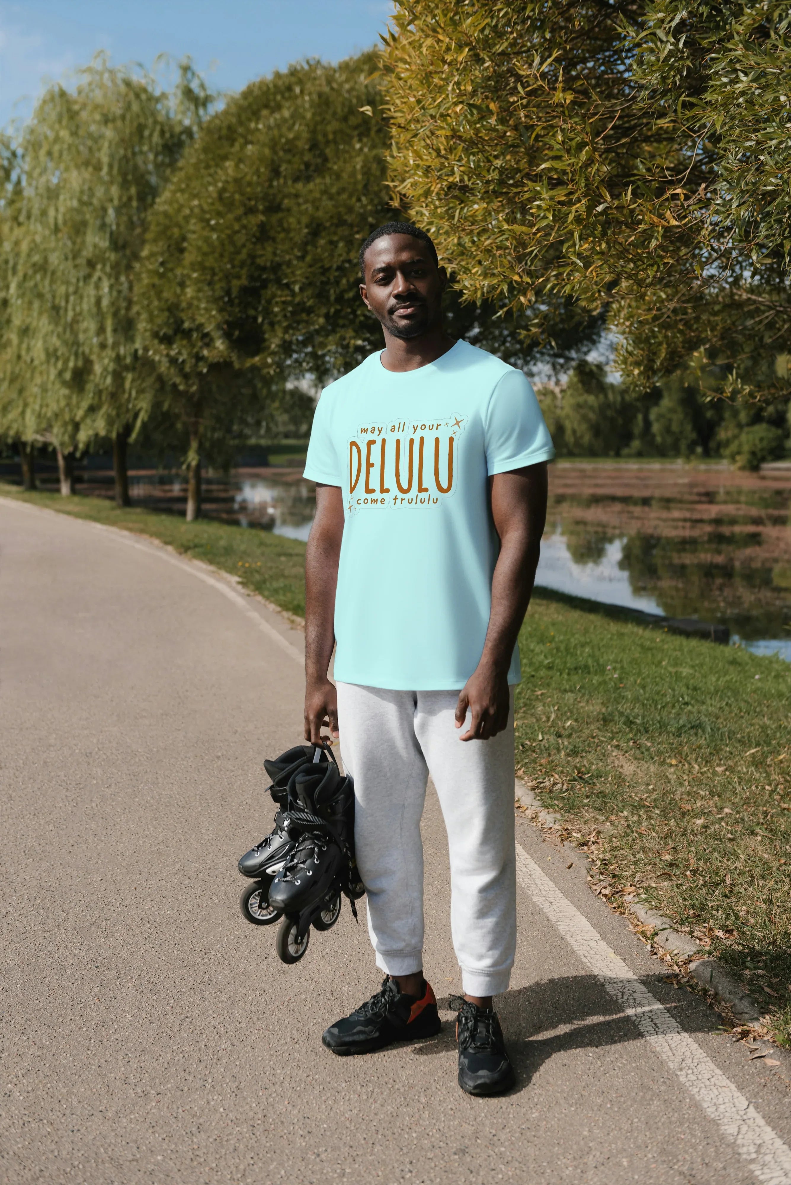 Delulu Graphic T-Shirt for Men - Not So Suttle