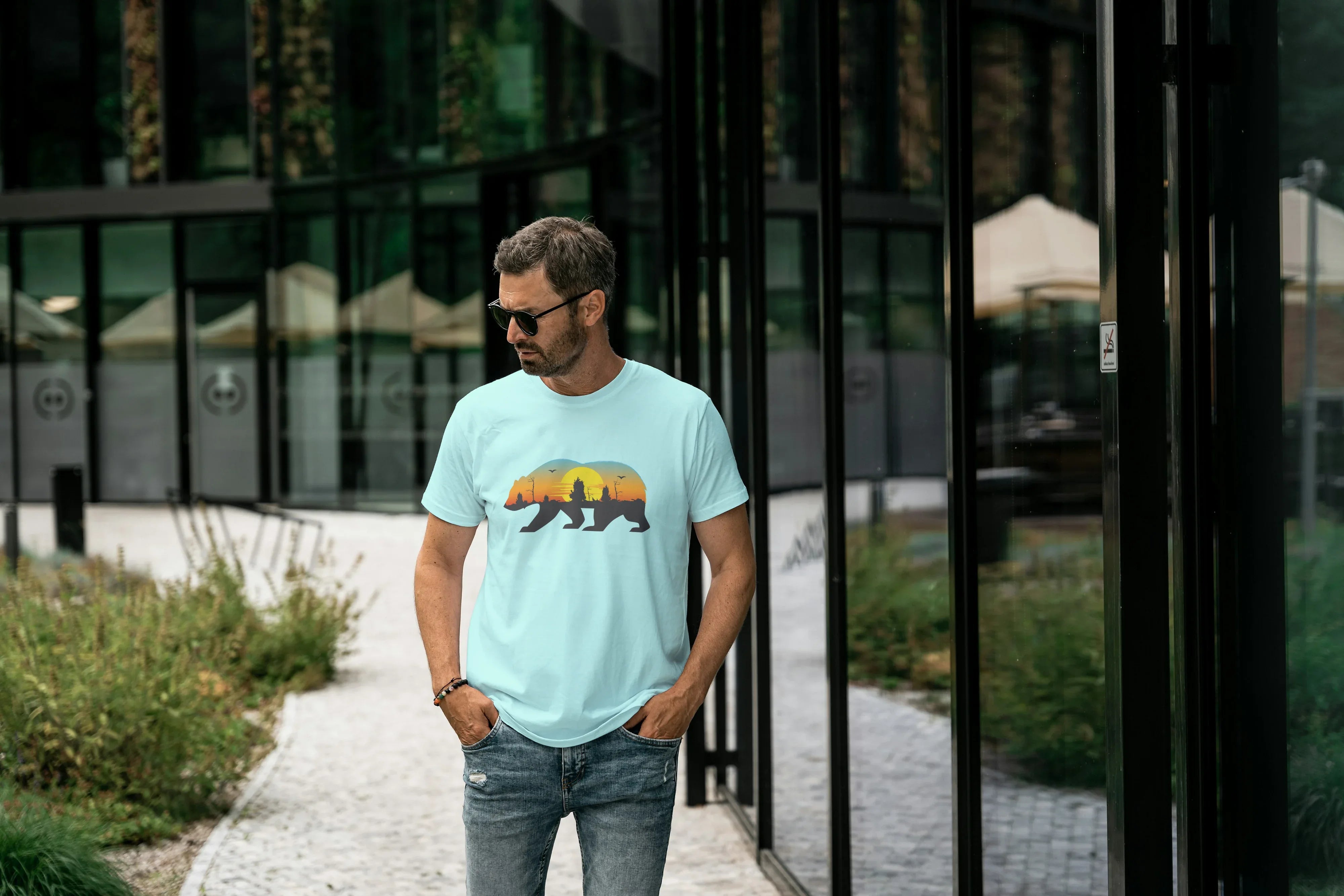 Travel Bear Classic Crew T-Shirt for Mendes - Not So Suttle