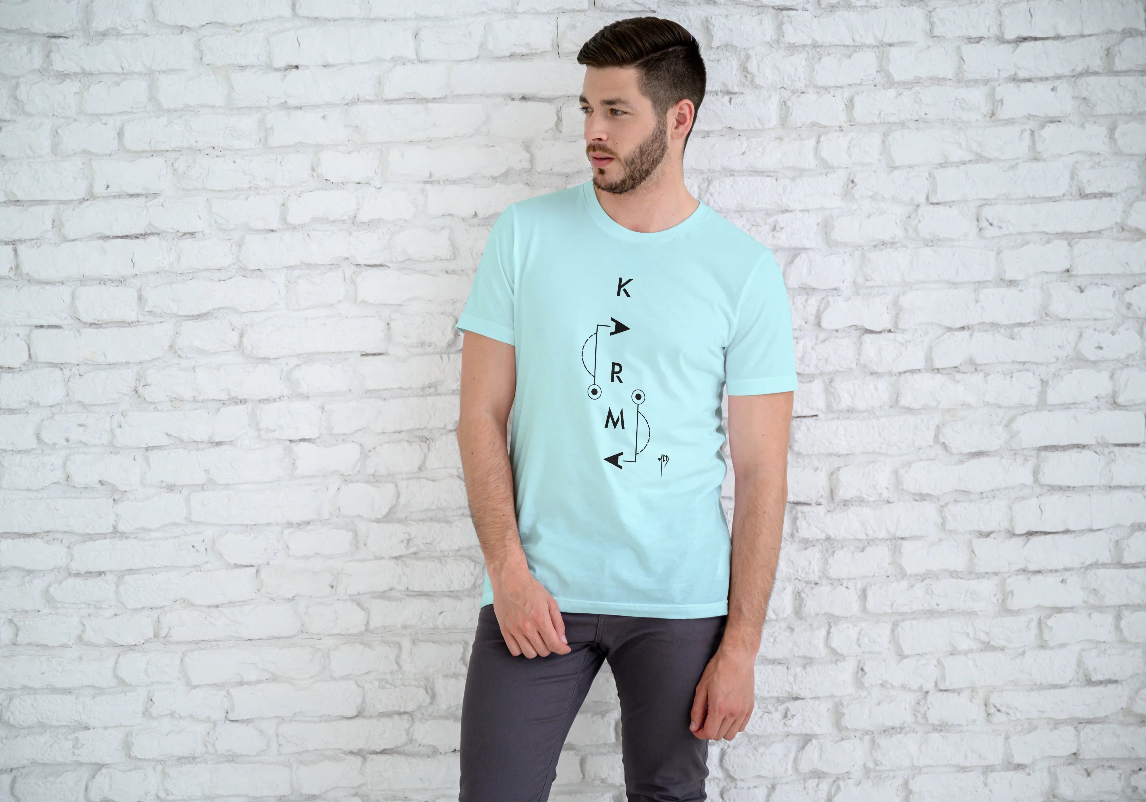 Karma Graphic T-Shirt for Men - Not So Suttle