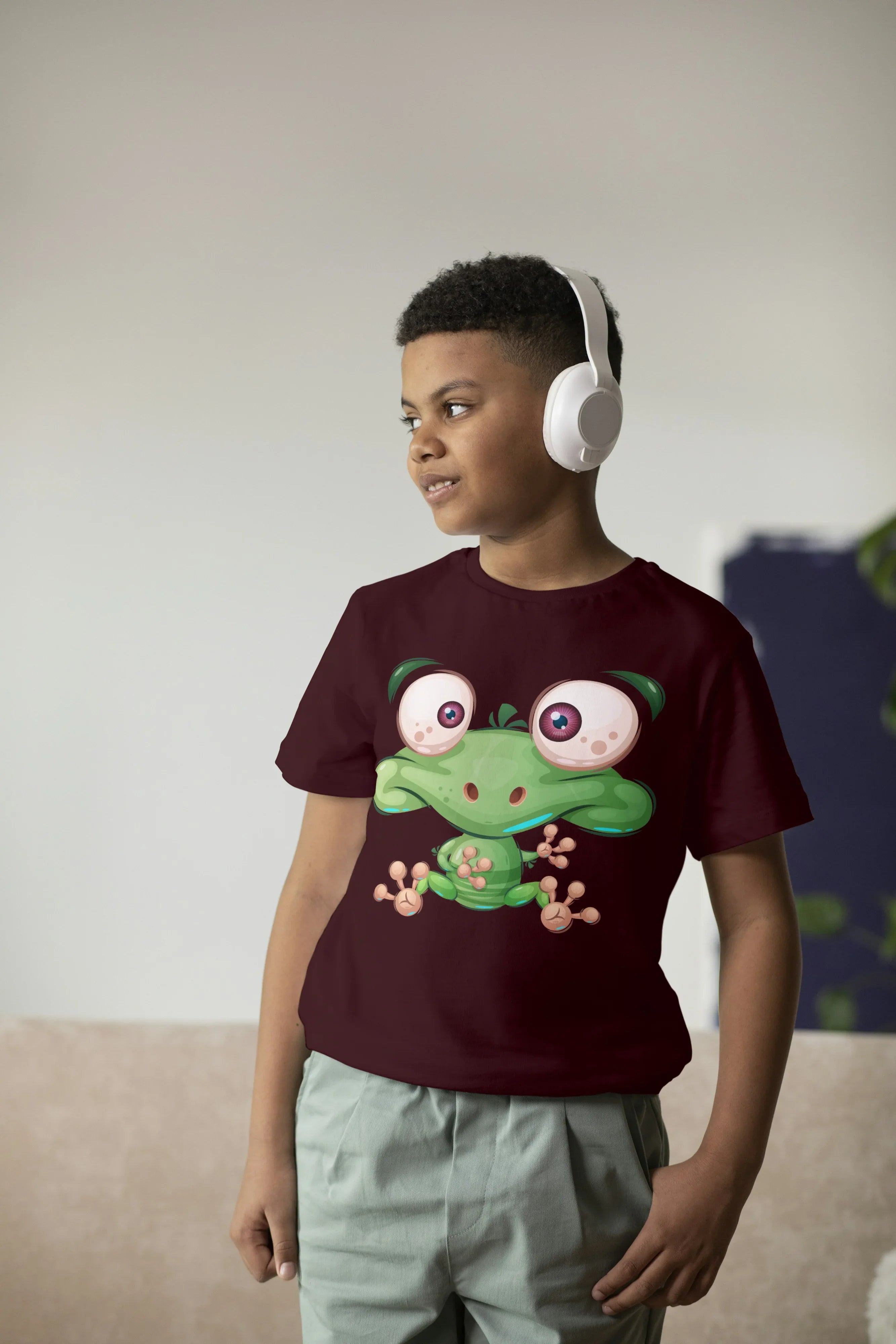 Frog Graphic T-Shirt for Boys - Not So Suttle