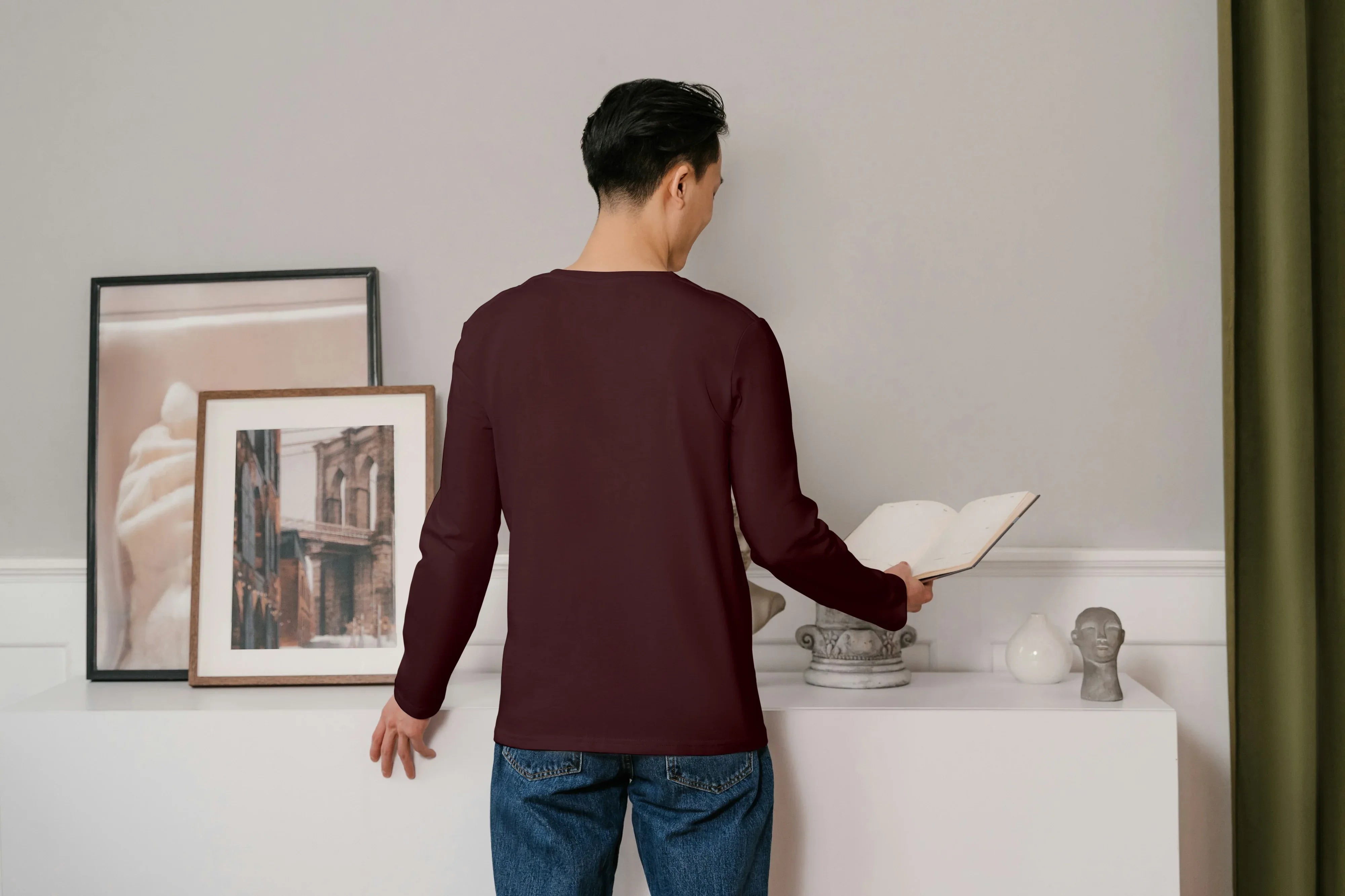 Men's Solid Full Sleeve T-Shirt - Not So Suttle