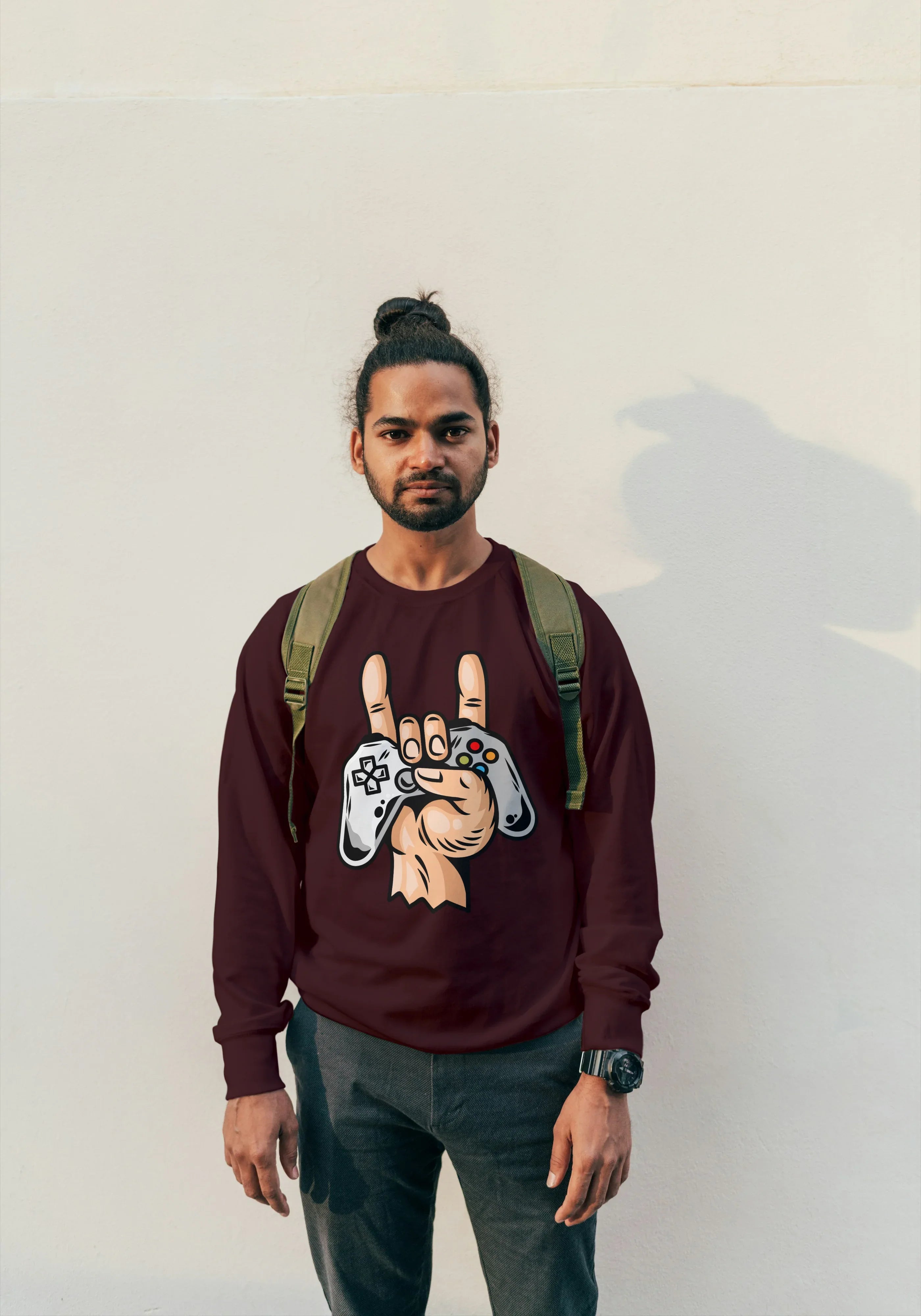 Gamer Graphic Sweatshirt for Men - Not So Suttle