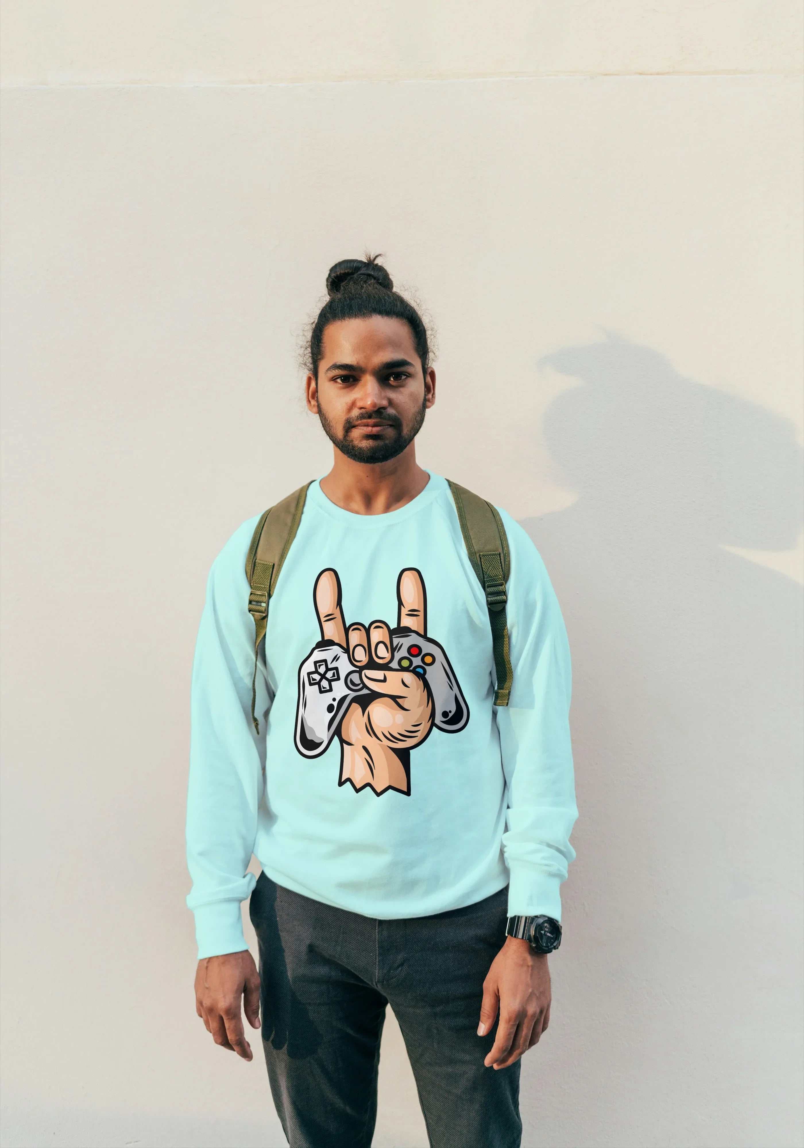 Gamer Graphic Sweatshirt for Men - Not So Suttle