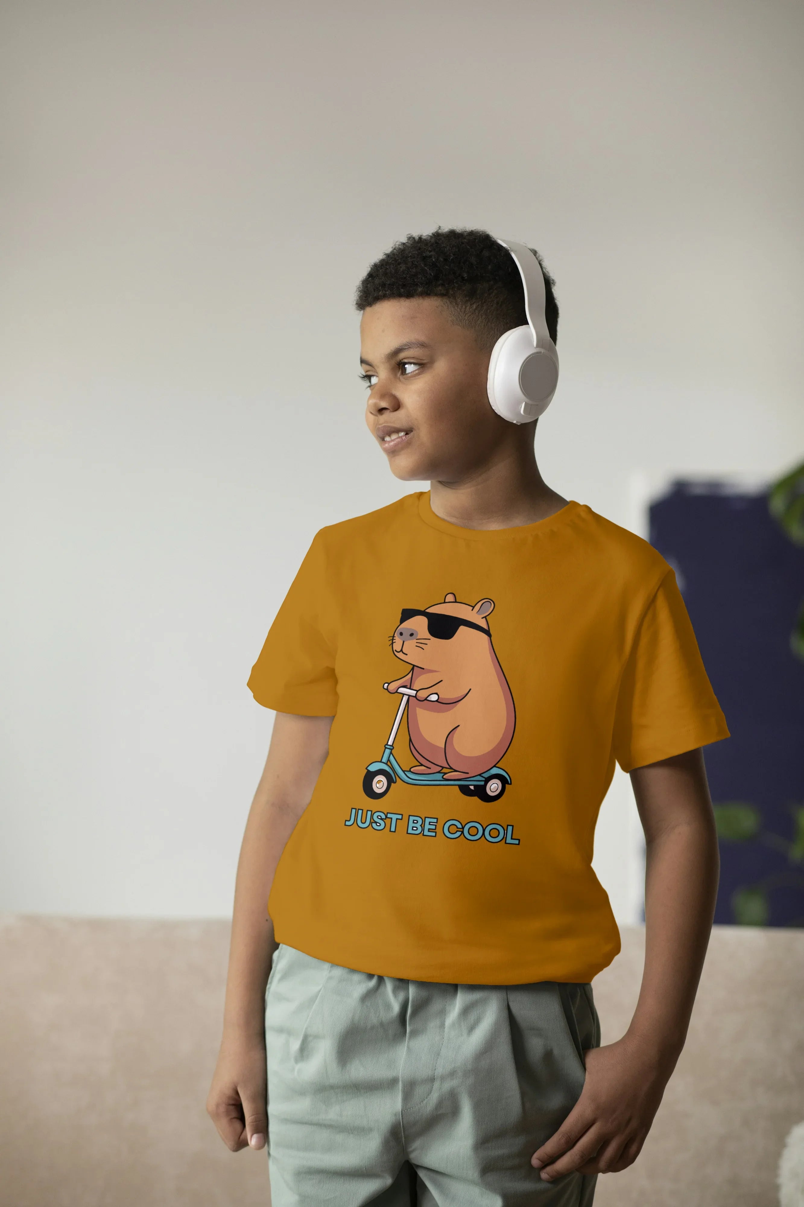 Just Be Cool Graphics T-Shirt for Boys - Not So Suttle