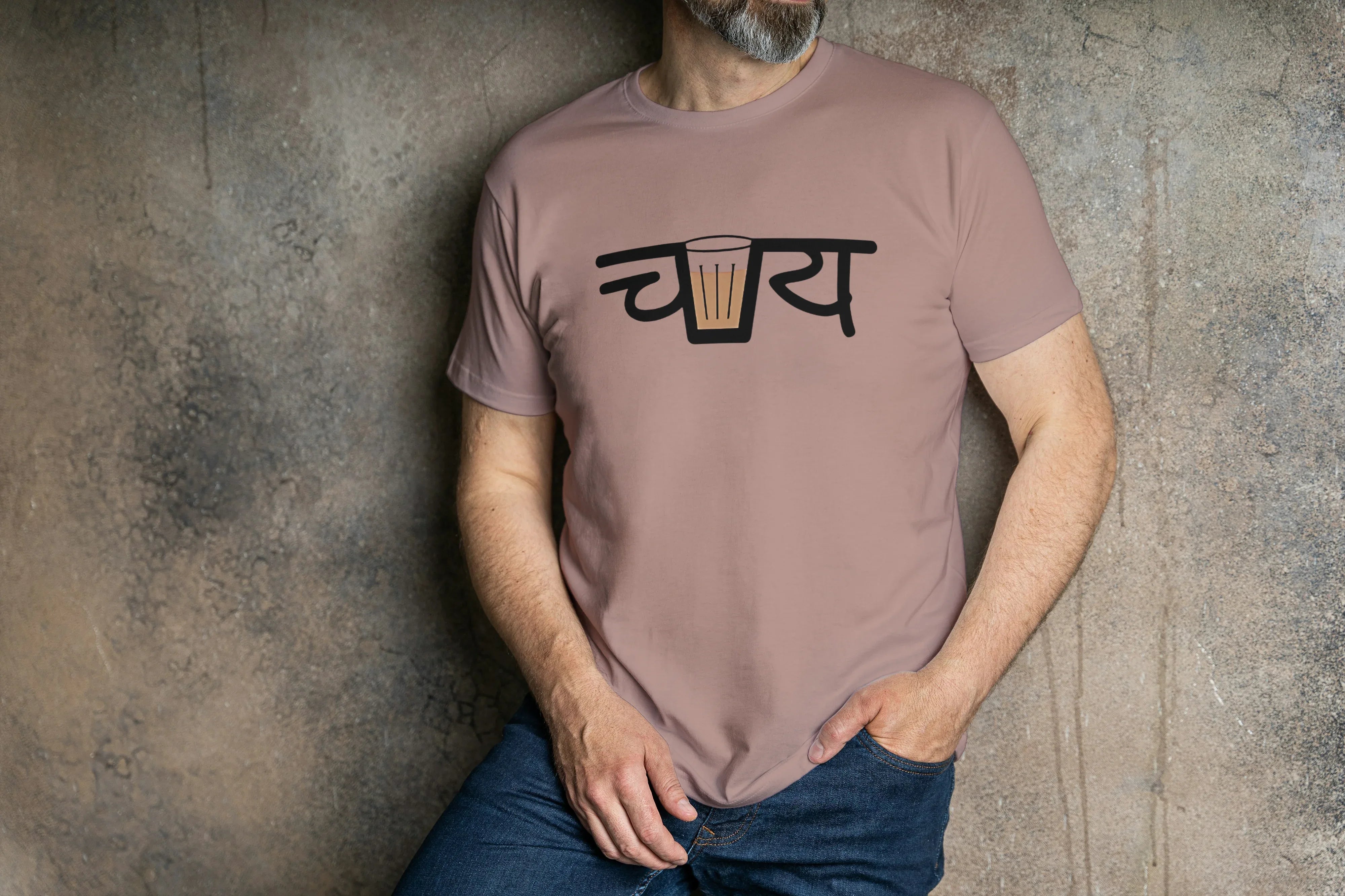 Chai Graphic Classic Crew T-Shirt for Men - Not So Suttle