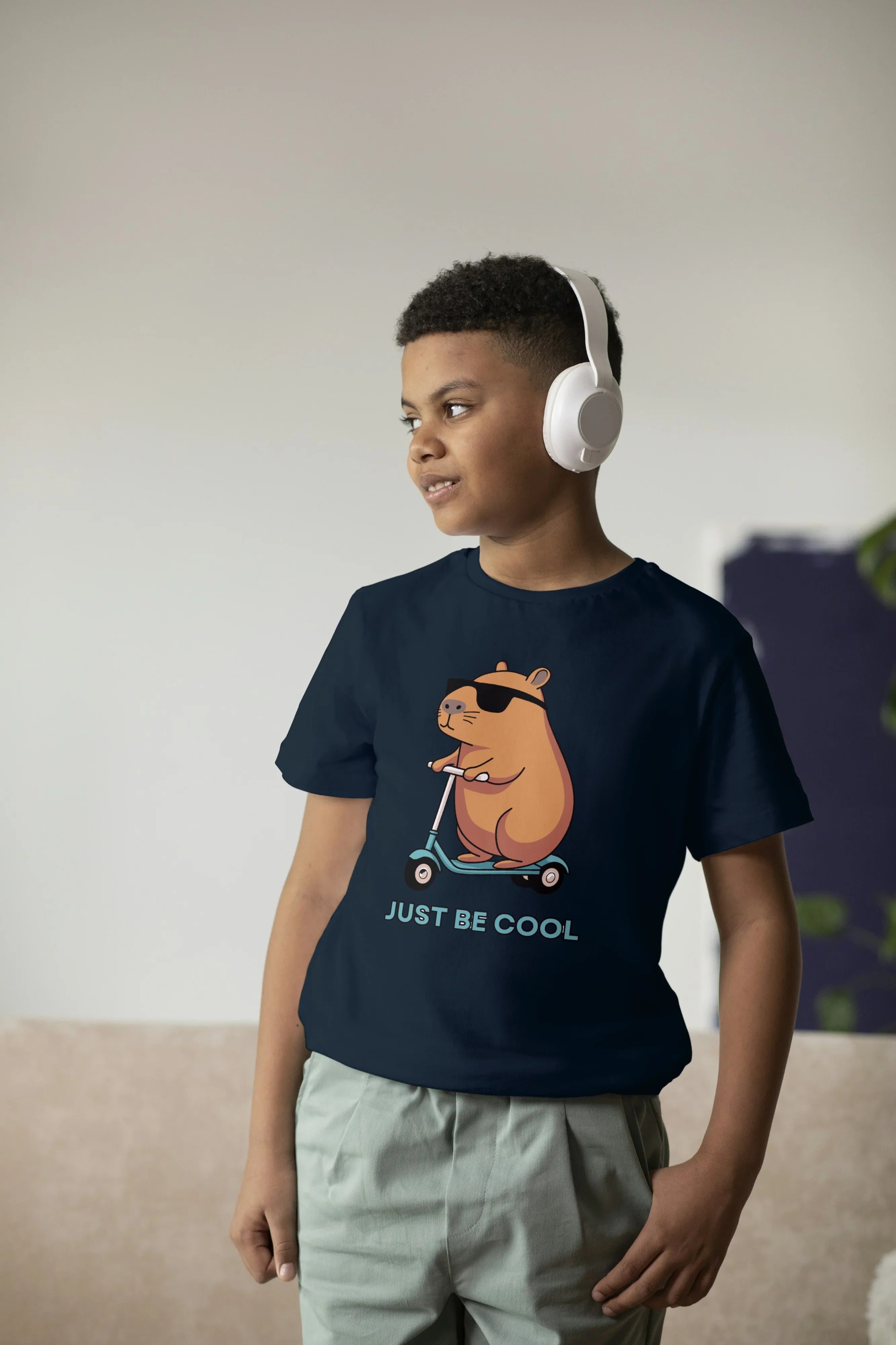 Just Be Cool Graphics T-Shirt for Boys - Not So Suttle
