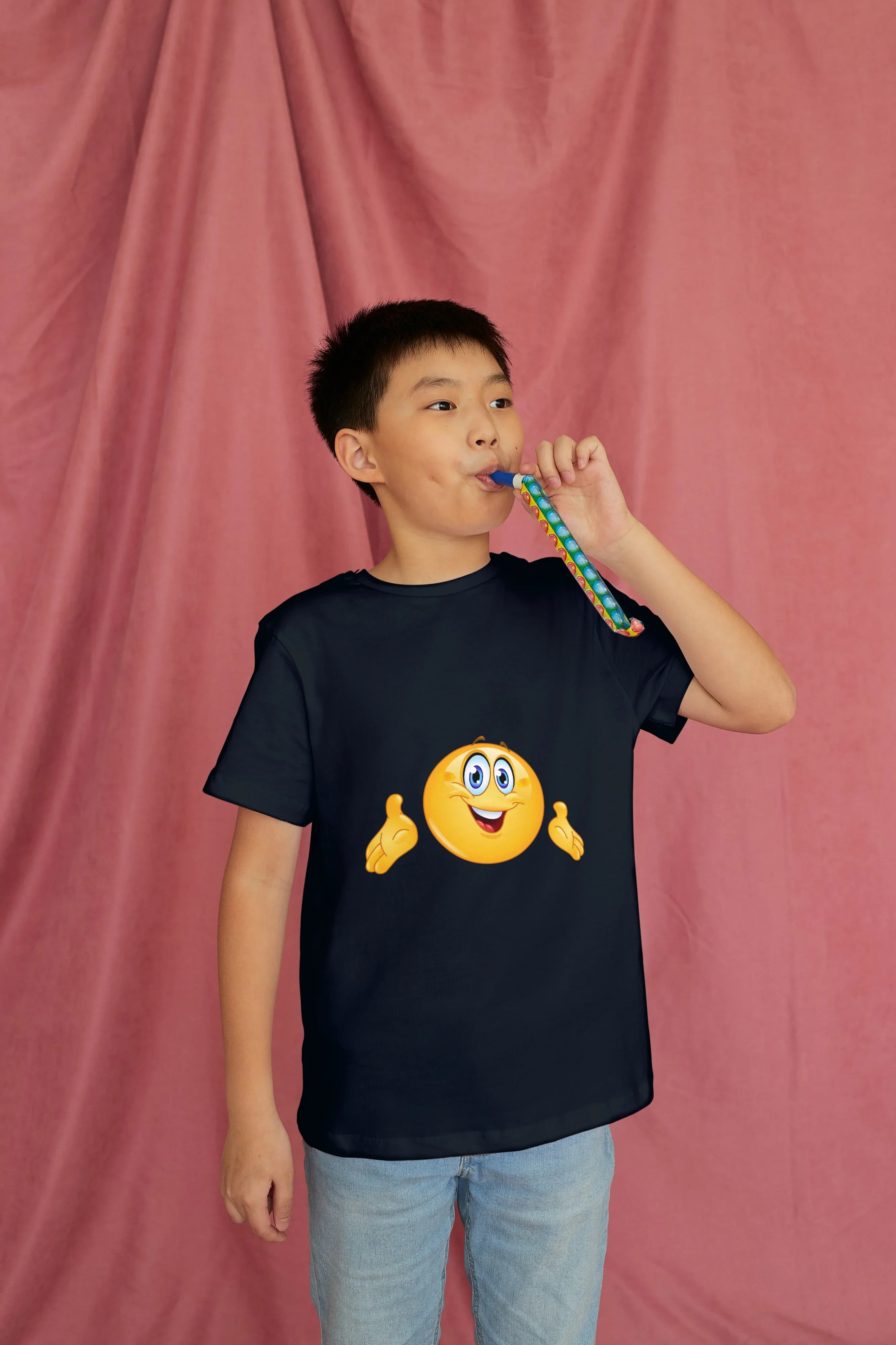 Smiley Graphics T-Shirt for Boys - Not So Suttle