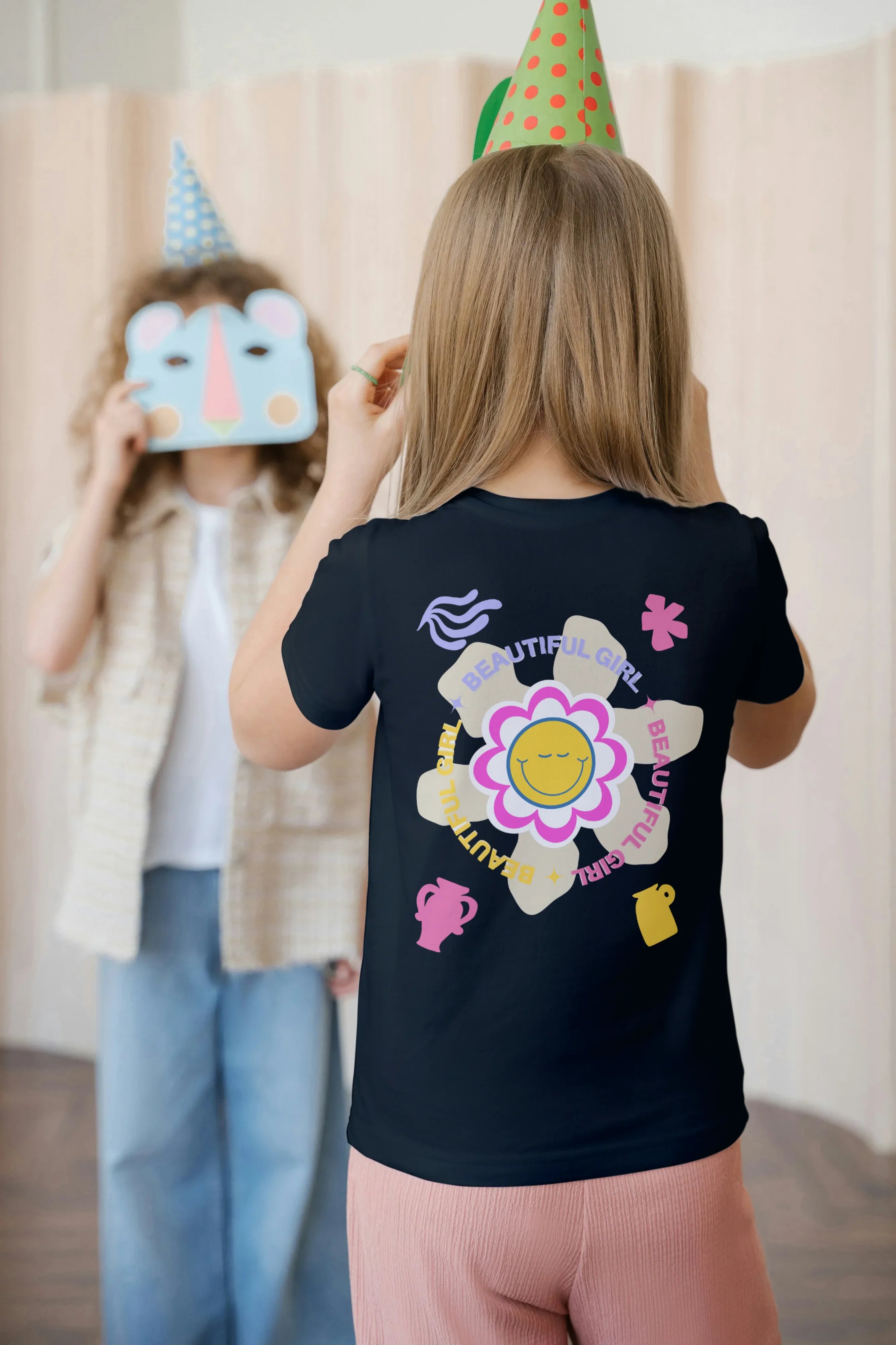Beautiful Girl Graphic T-Shirt for Girl's - Not So Suttle