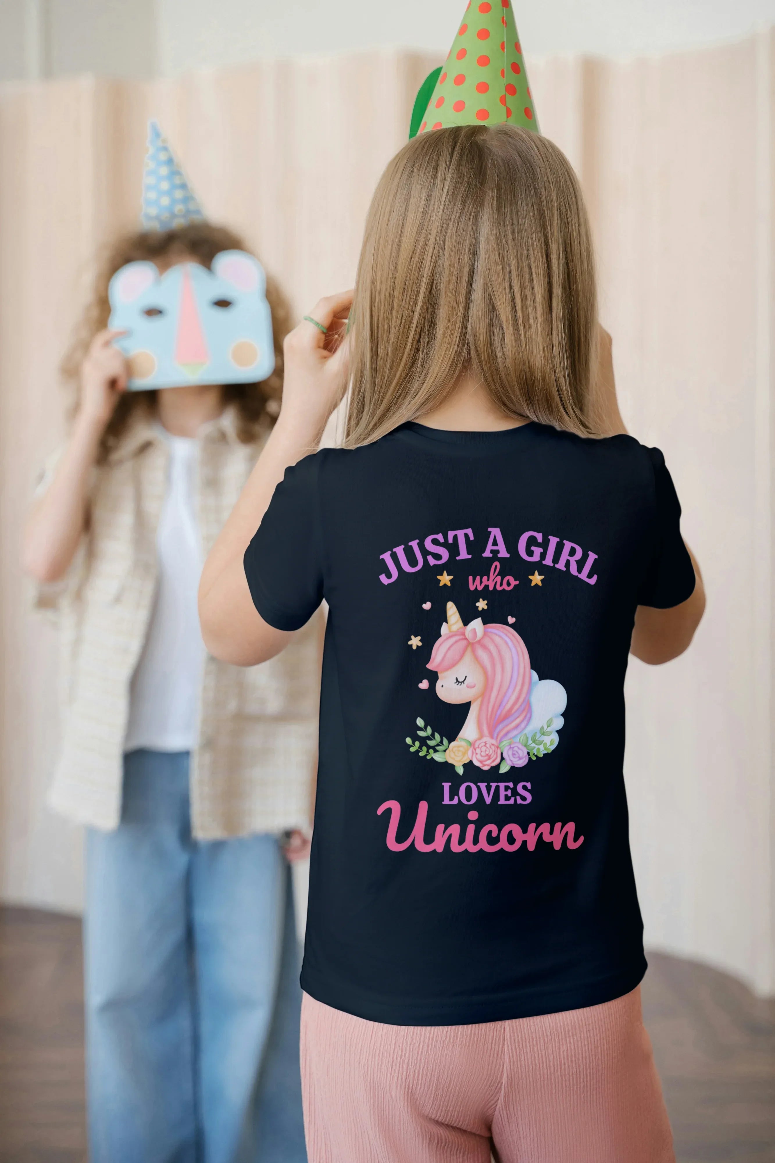 Unicorn Graphic T-Shirt for Girl's - Not So Suttle