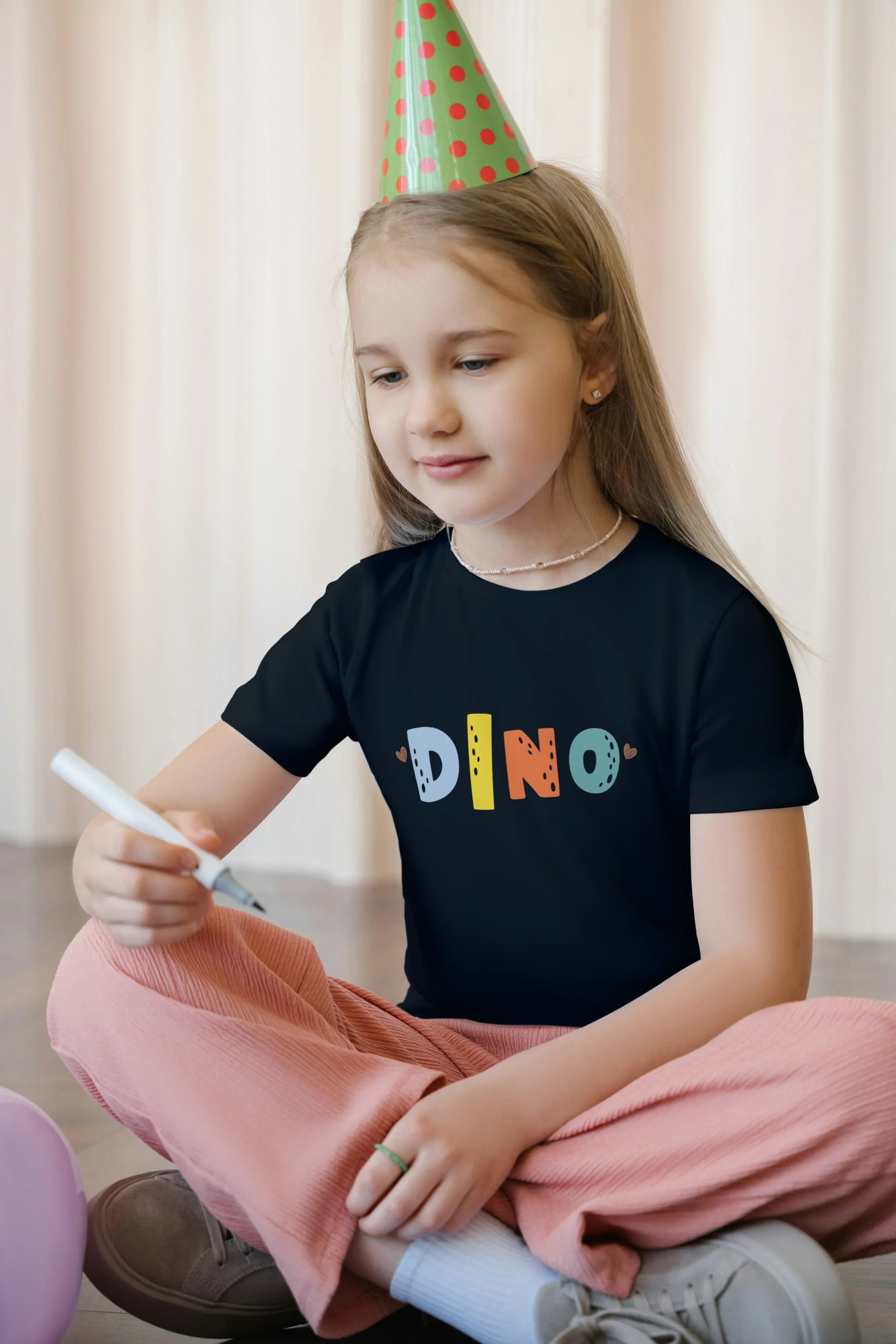 Dino Graphic T-Shirt for Girl's - Not So Suttle