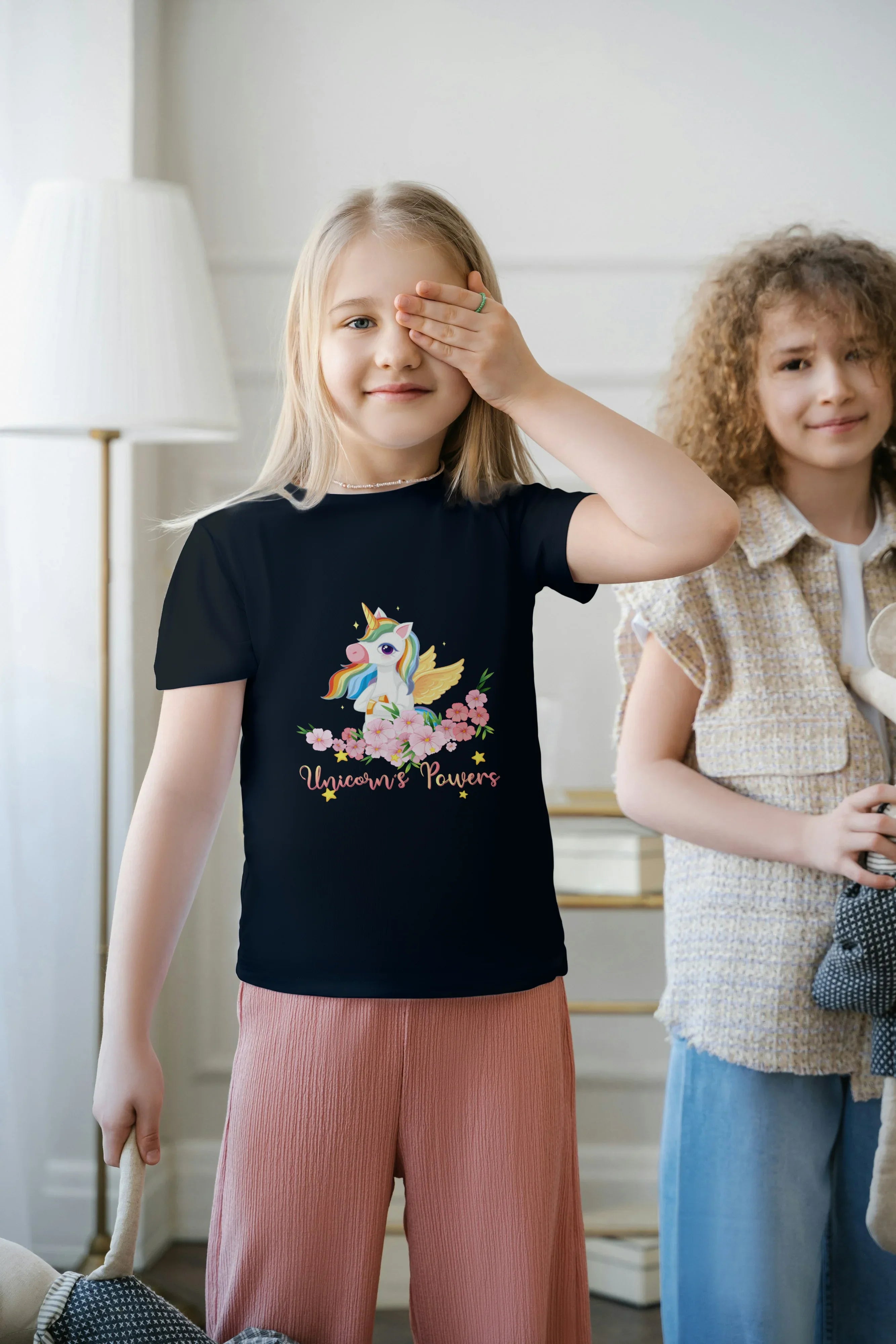 Unicorn Graphic T-Shirt for Girl's - Not So Suttle