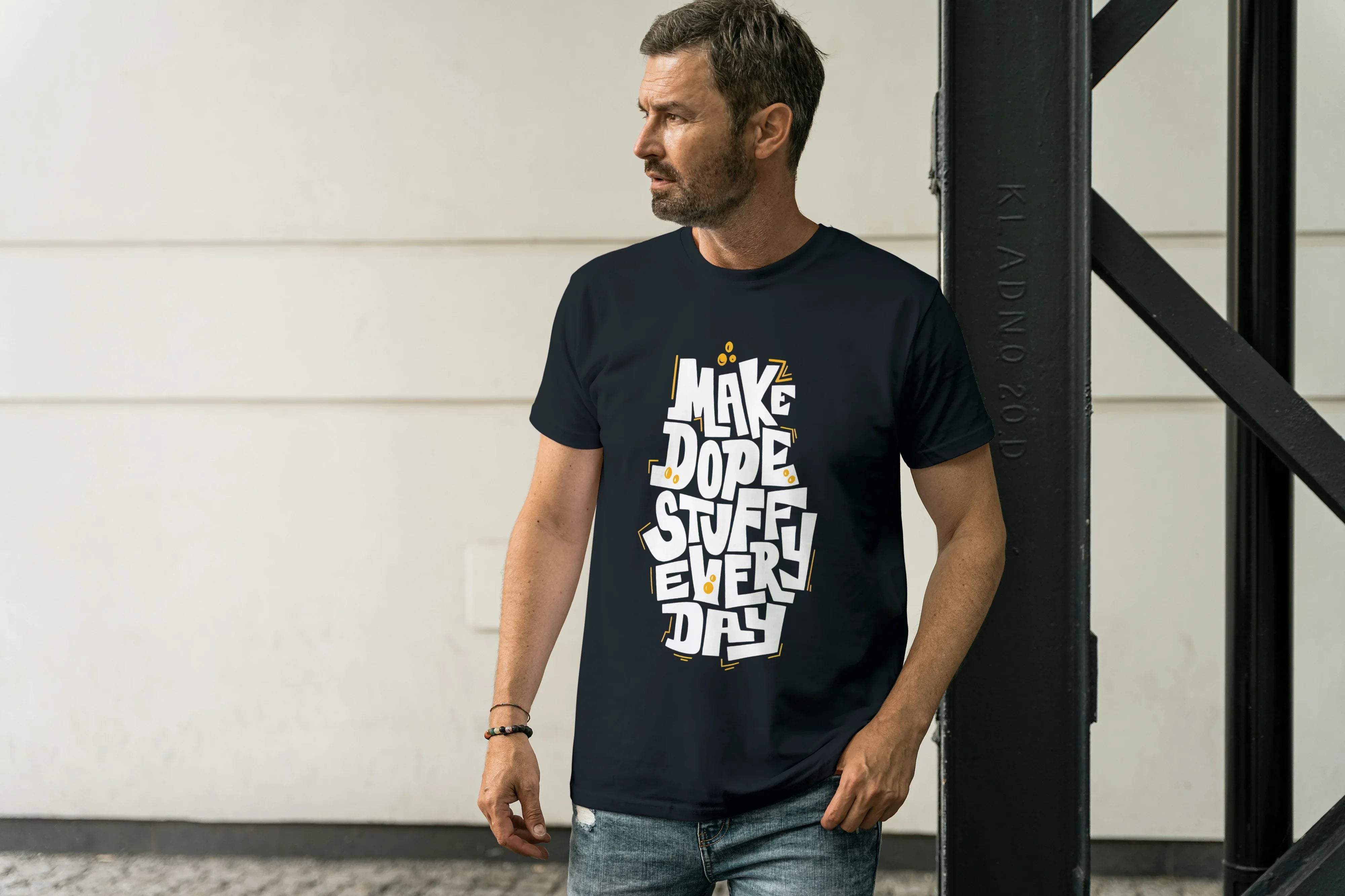 Make Dope Stuff Graphic Classic Crew T-Shirt for Men - Not So Suttle