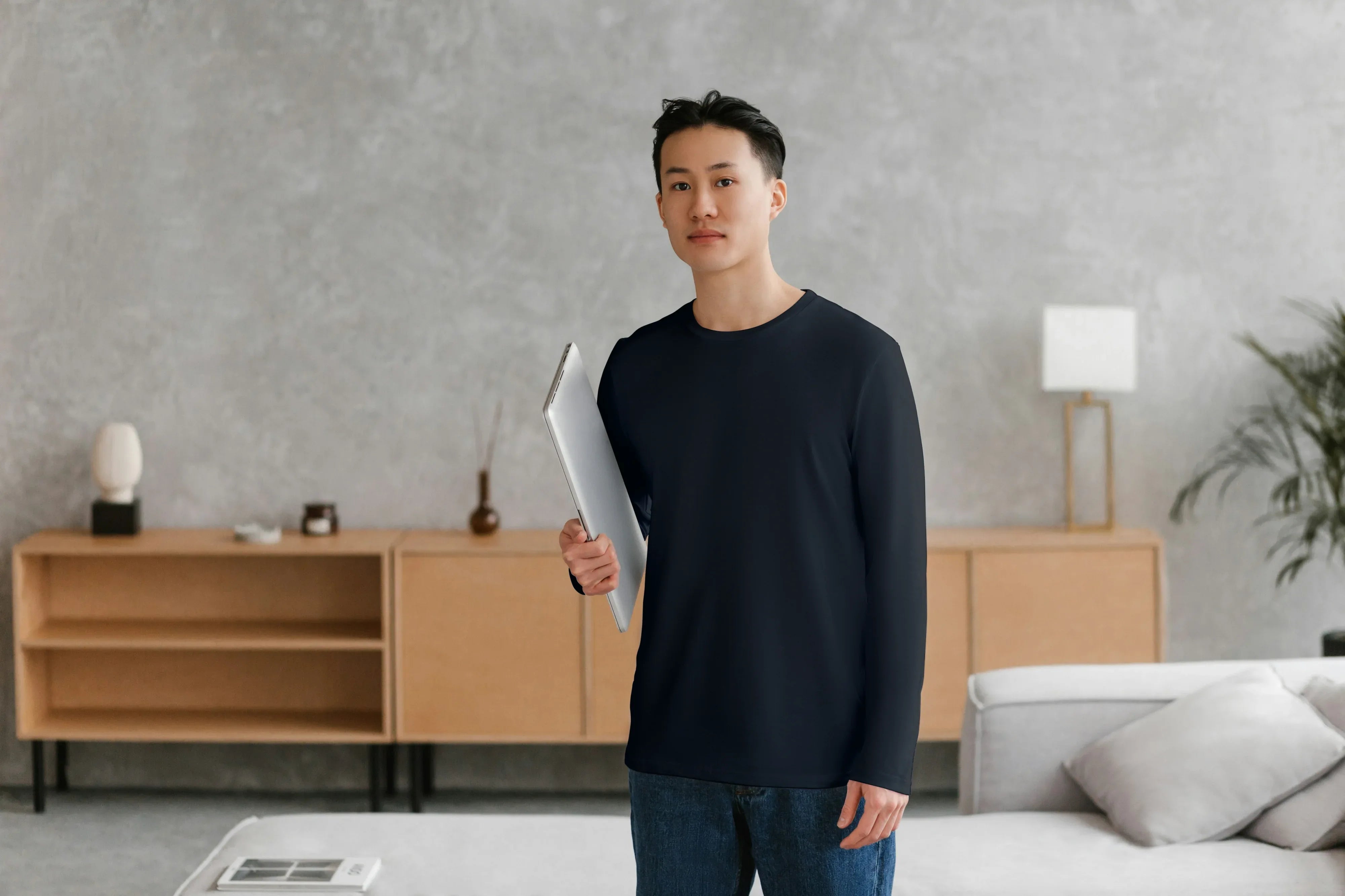 Men's Solid Full Sleeve T-Shirt - Not So Suttle