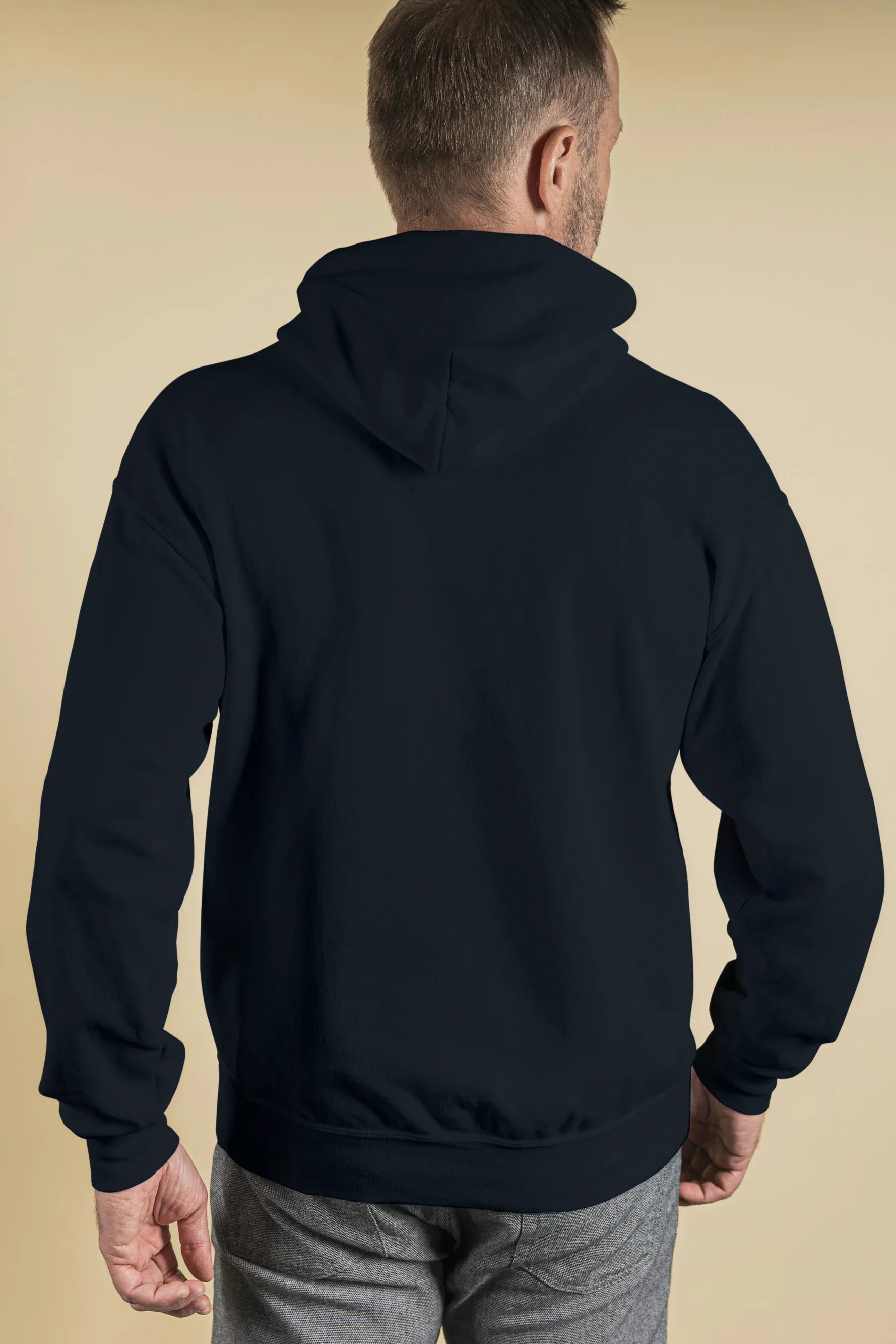 Navy Blue Oversized Hoodie for Men - Not So Suttle