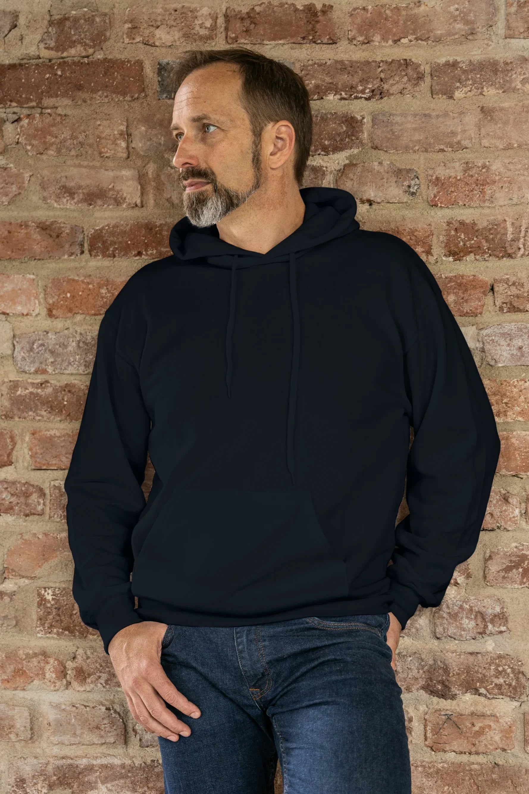 Navy Blue Oversized Hoodie for Men - Not So Suttle