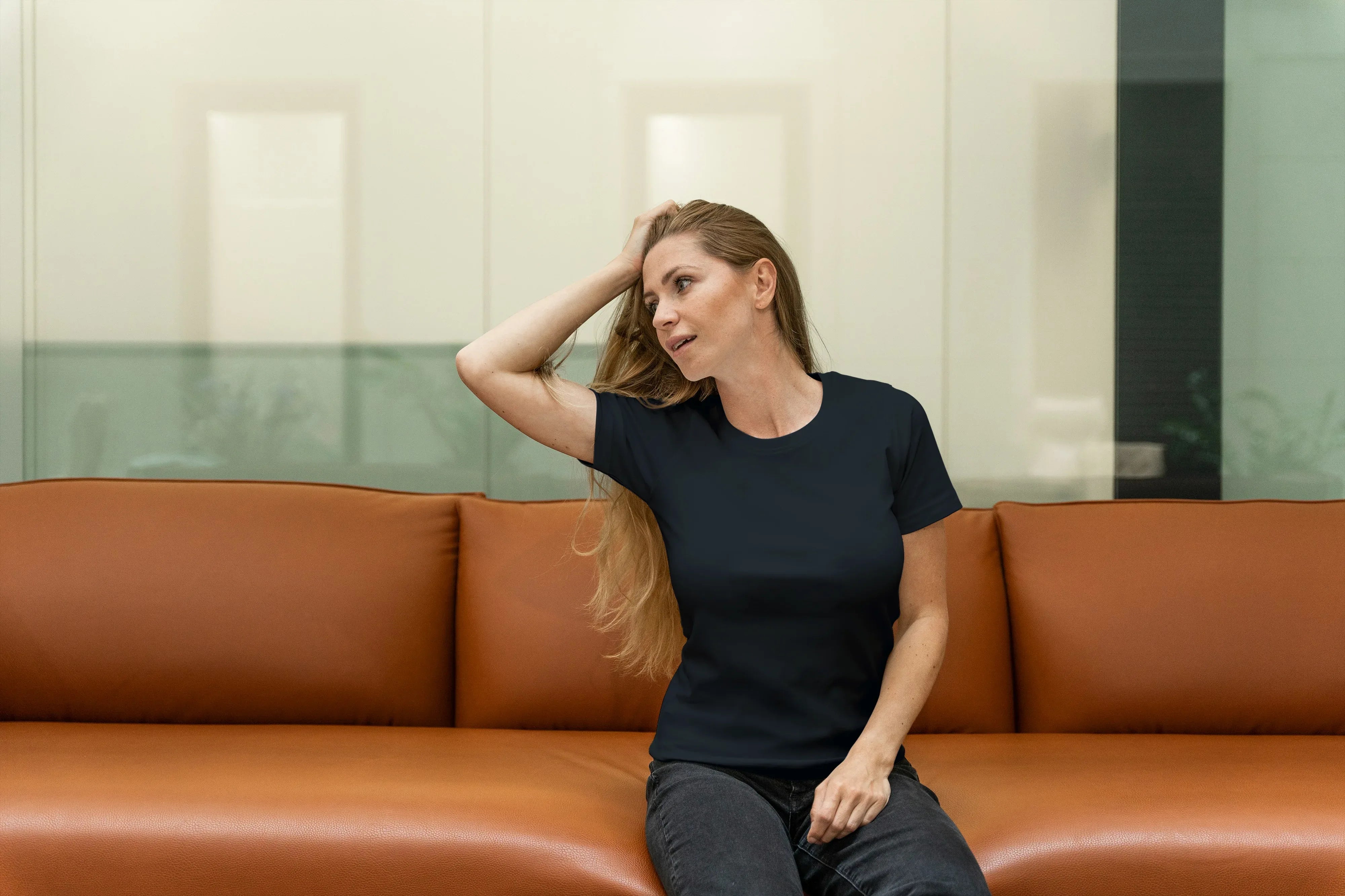 Navy Blue Classic T-Shirt - Not So Suttle