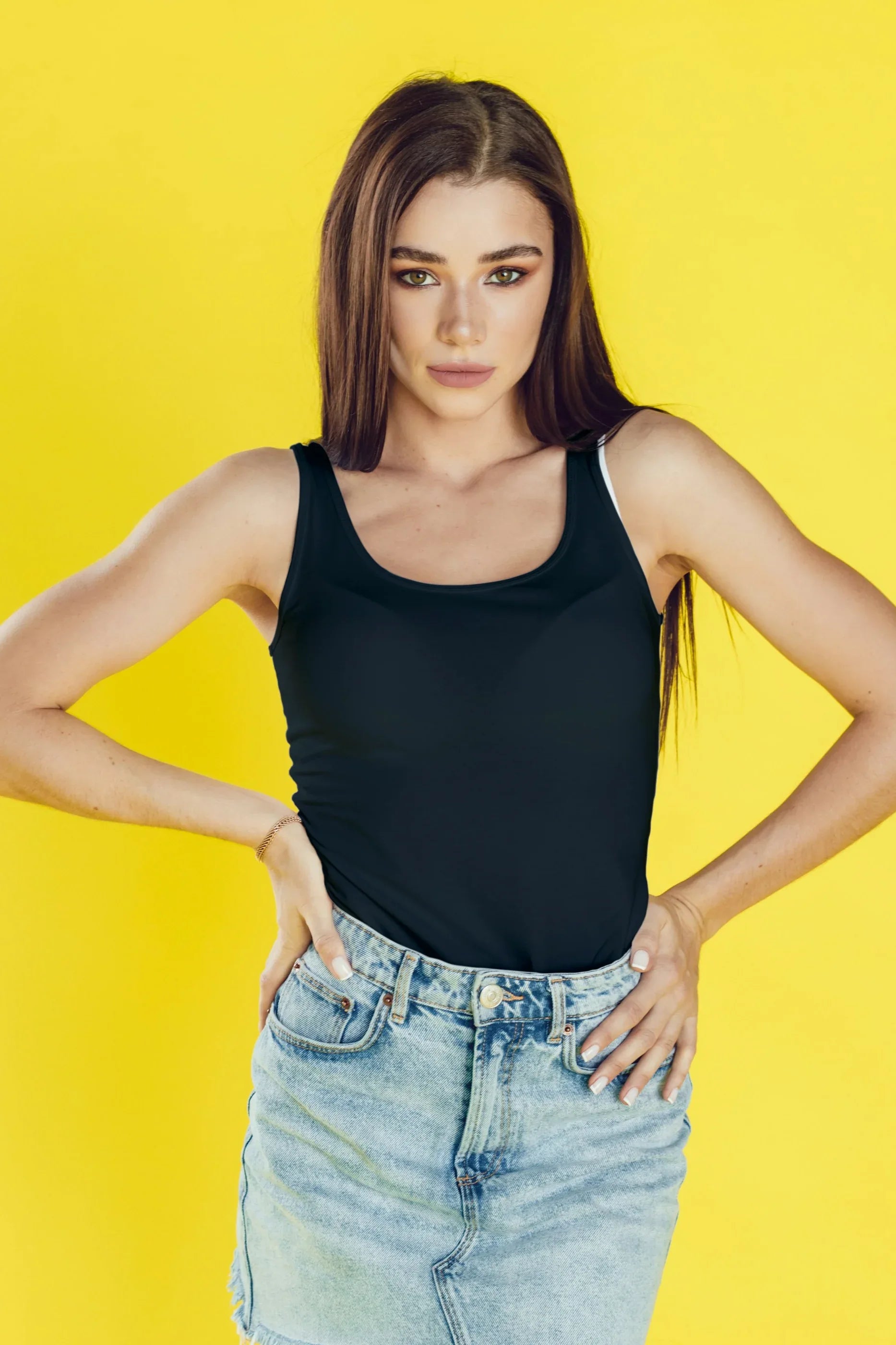 Navy Blue Tank Top - Not So Suttle