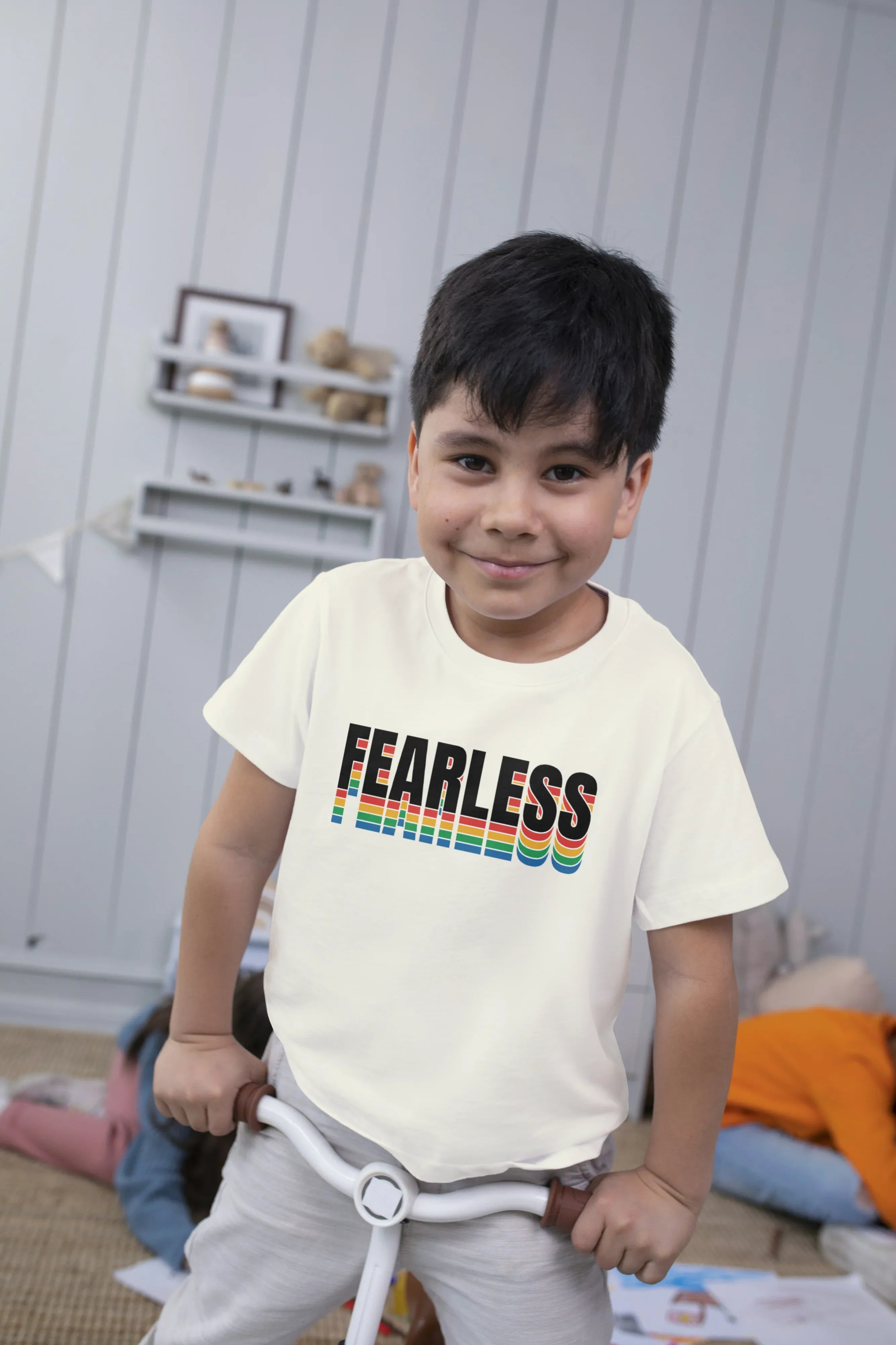 Fearless Graphic T-Shirt for Boys - Not So Suttle