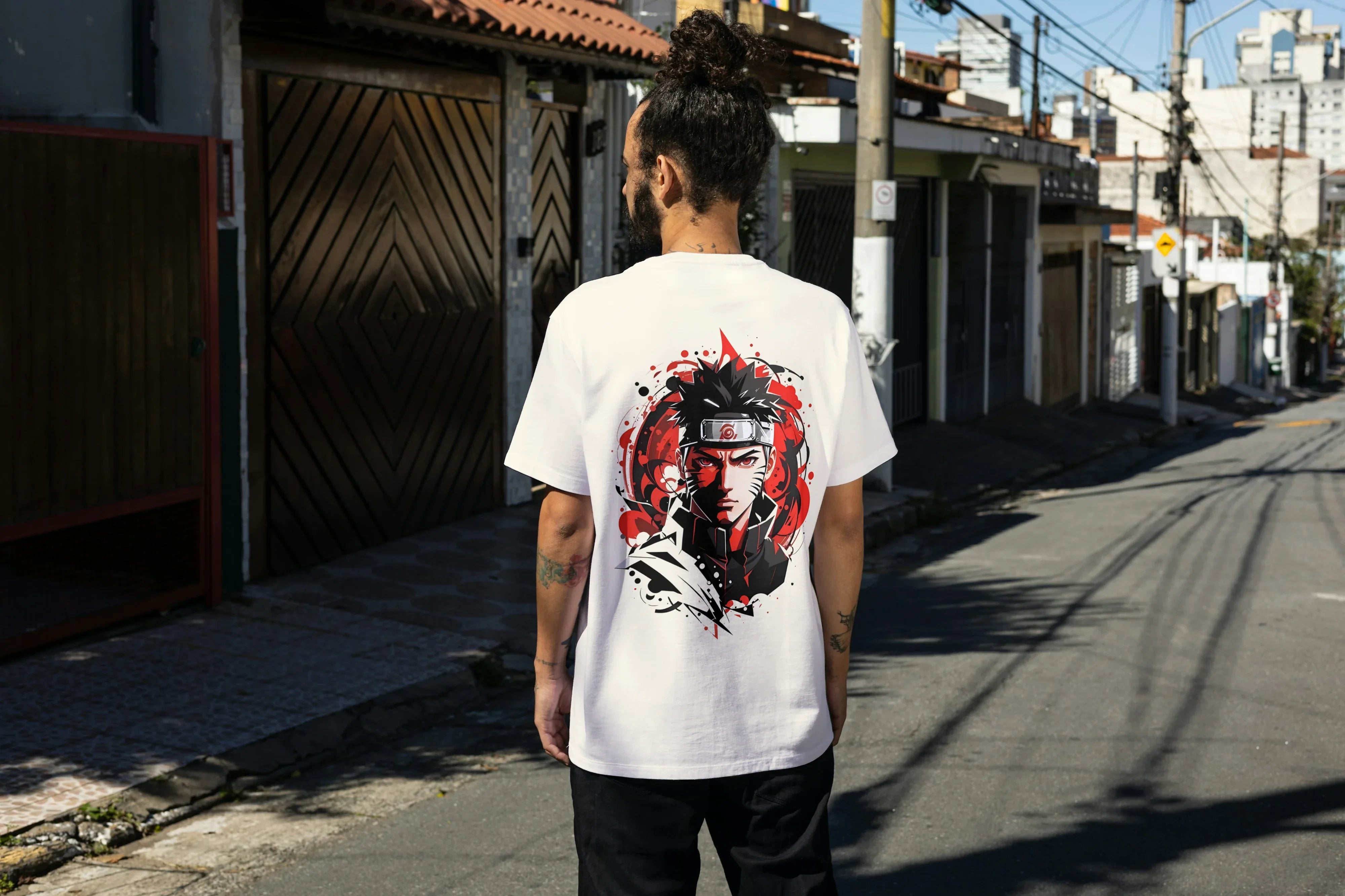 Anime Graphic Oversized Classic T-Shirt for Men - Not So Suttle