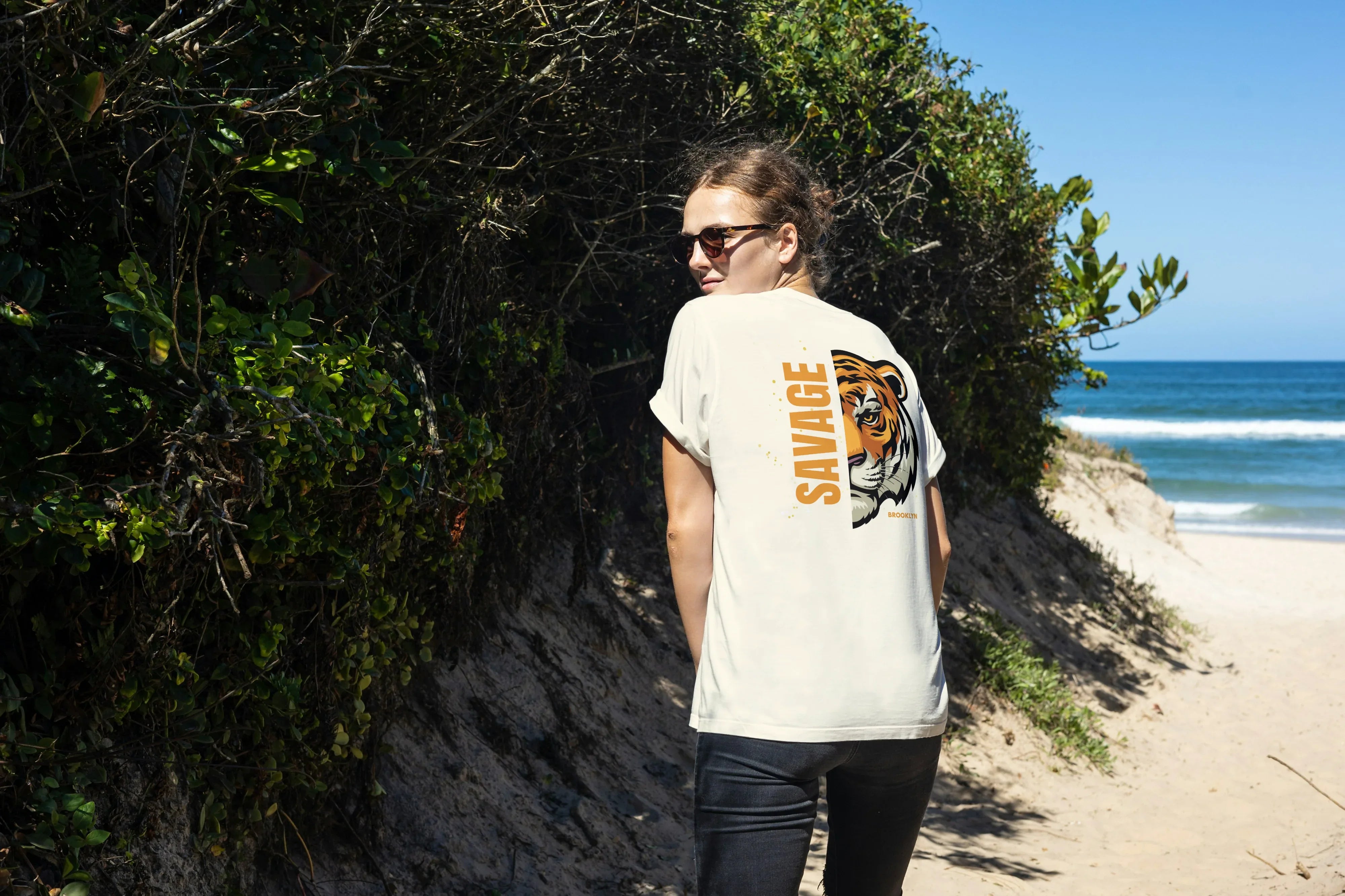 Savage Graphic Oversized Classic T-Shirt for Women - Not So Suttle