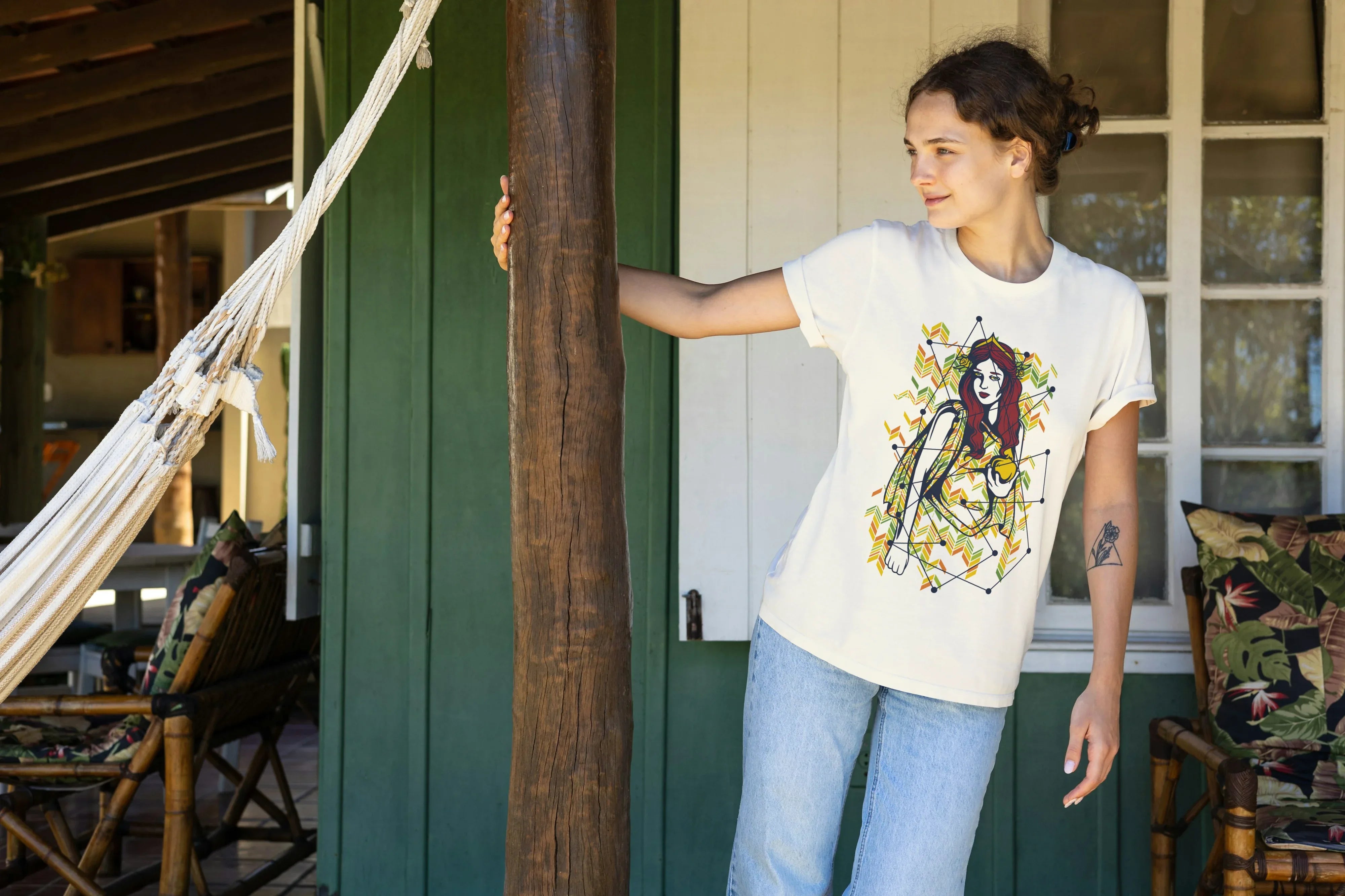 Graphic Oversized Classic T-Shirt for Women - Not So Suttle