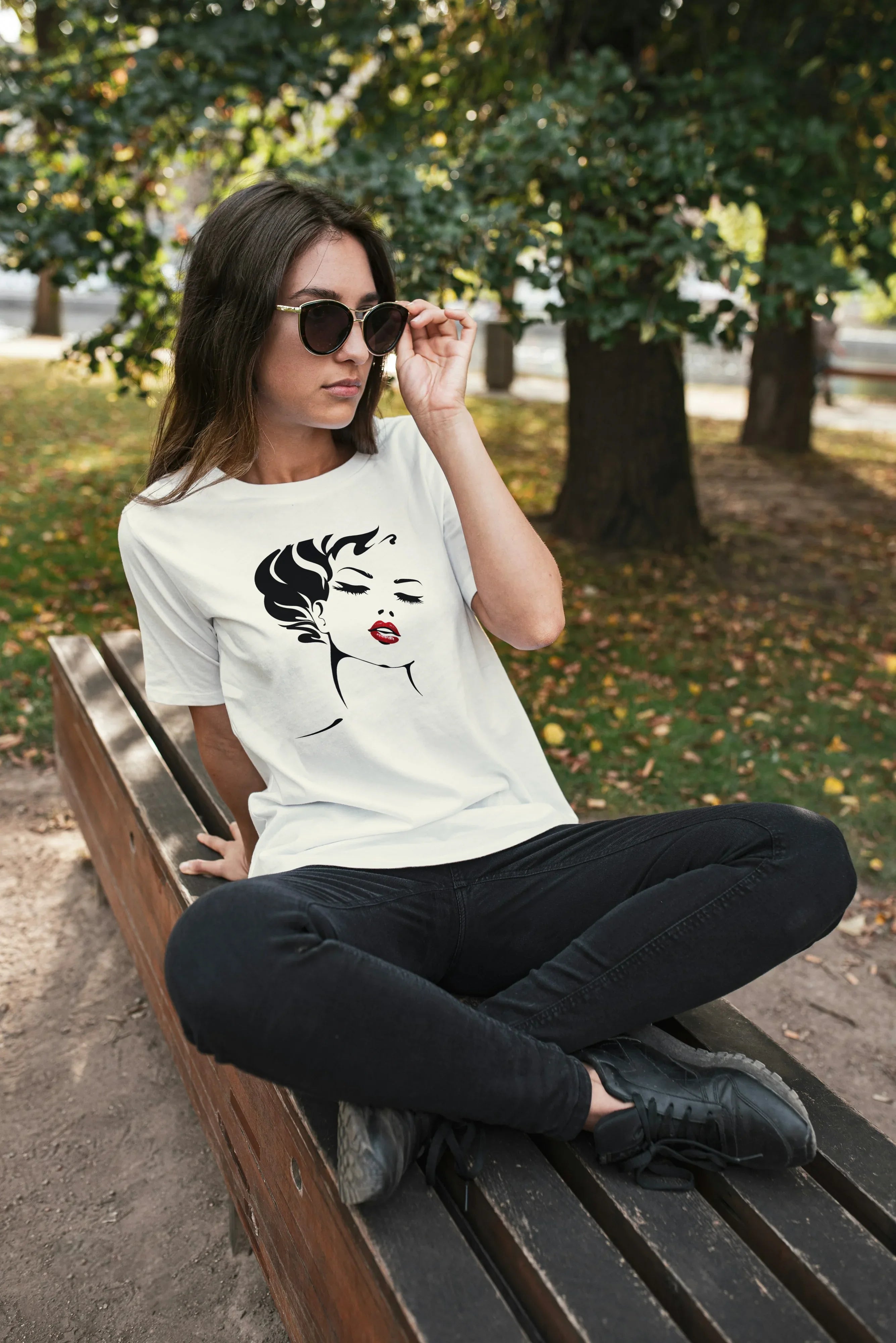 Retro Graphic Oversized Classic T-Shirt for Women - Not So Suttle