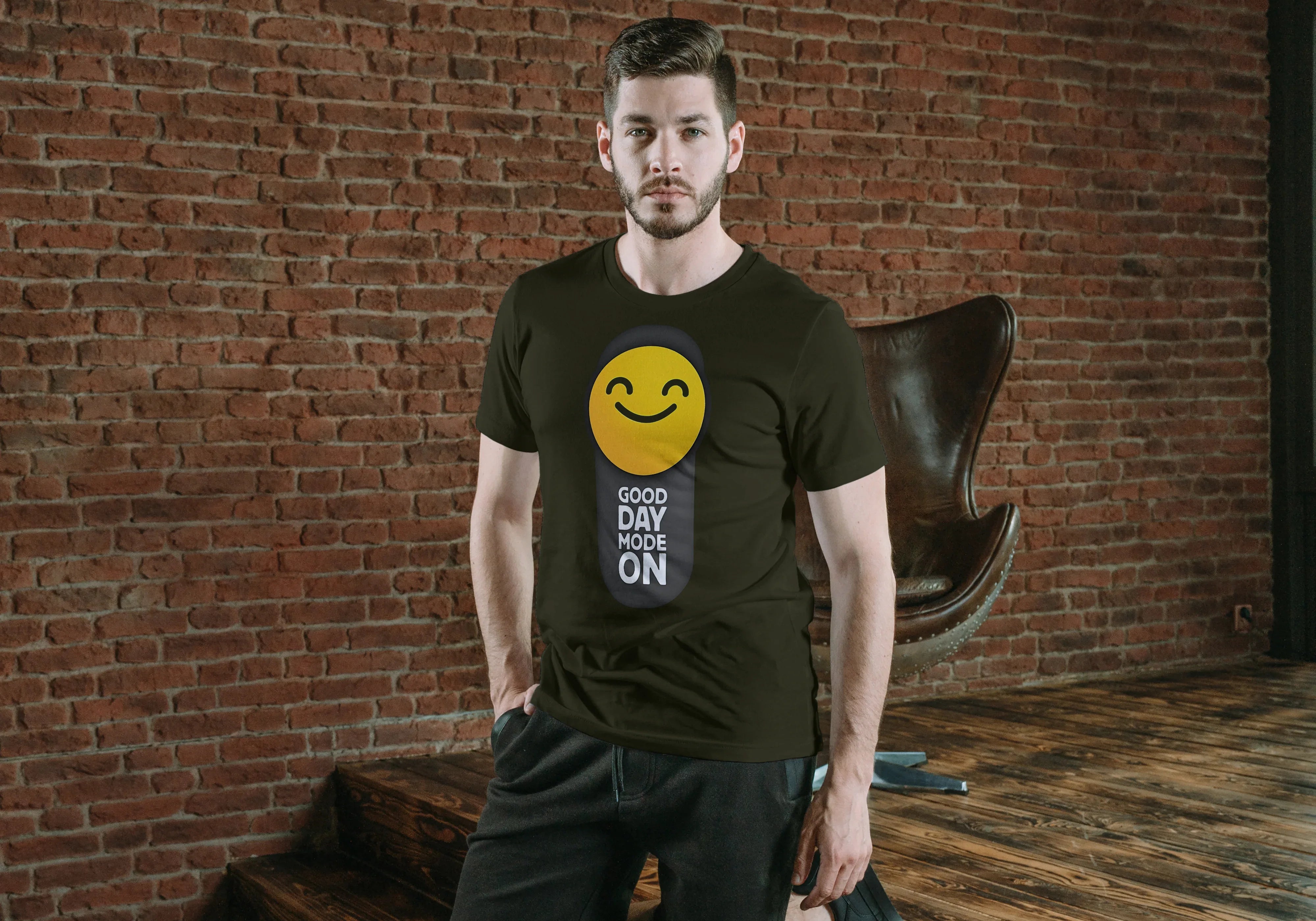 Good Day Mode On Graphic T-Shirt for Men - Not So Suttle